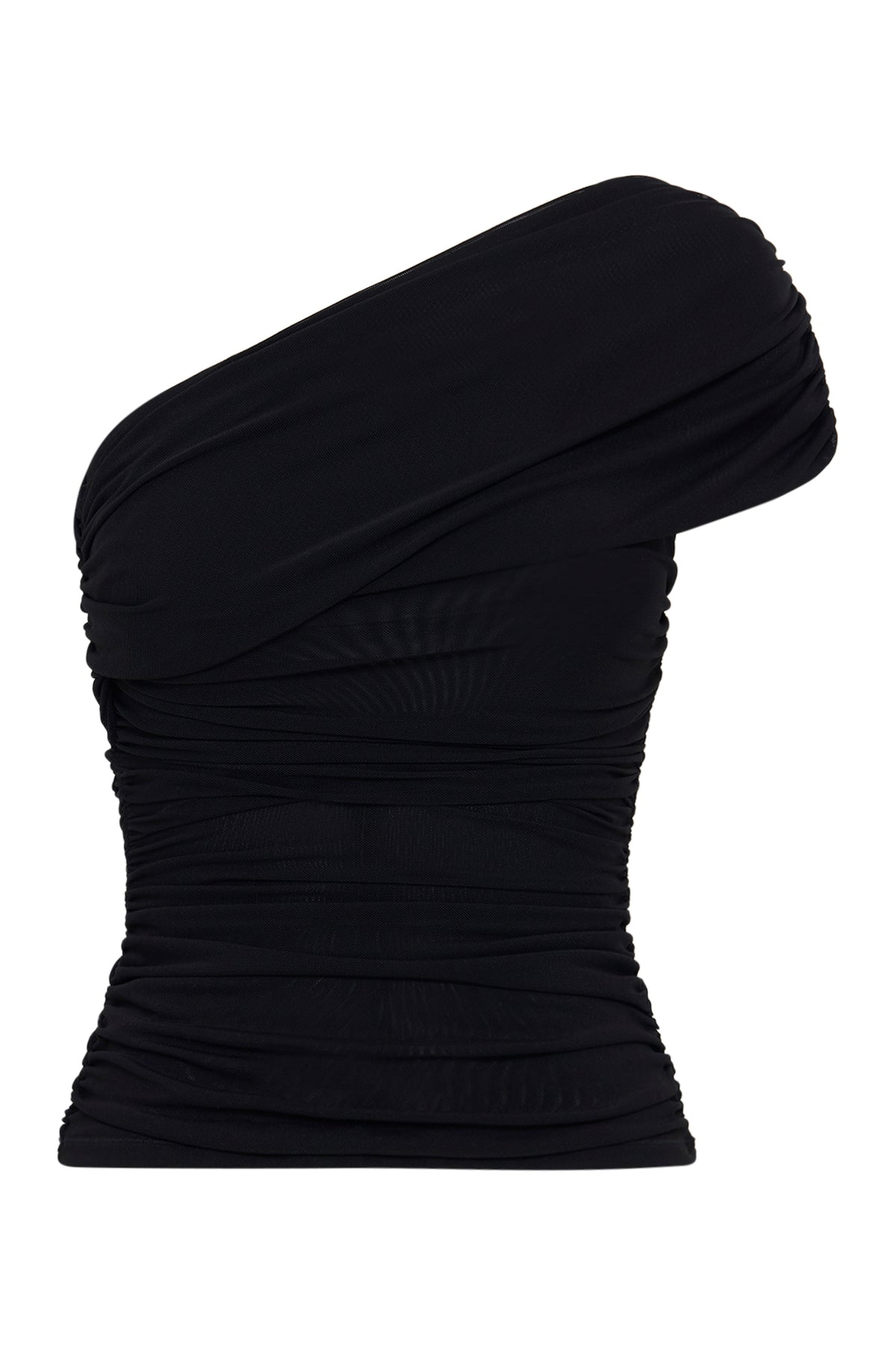 Nuri Mesh Top Black 