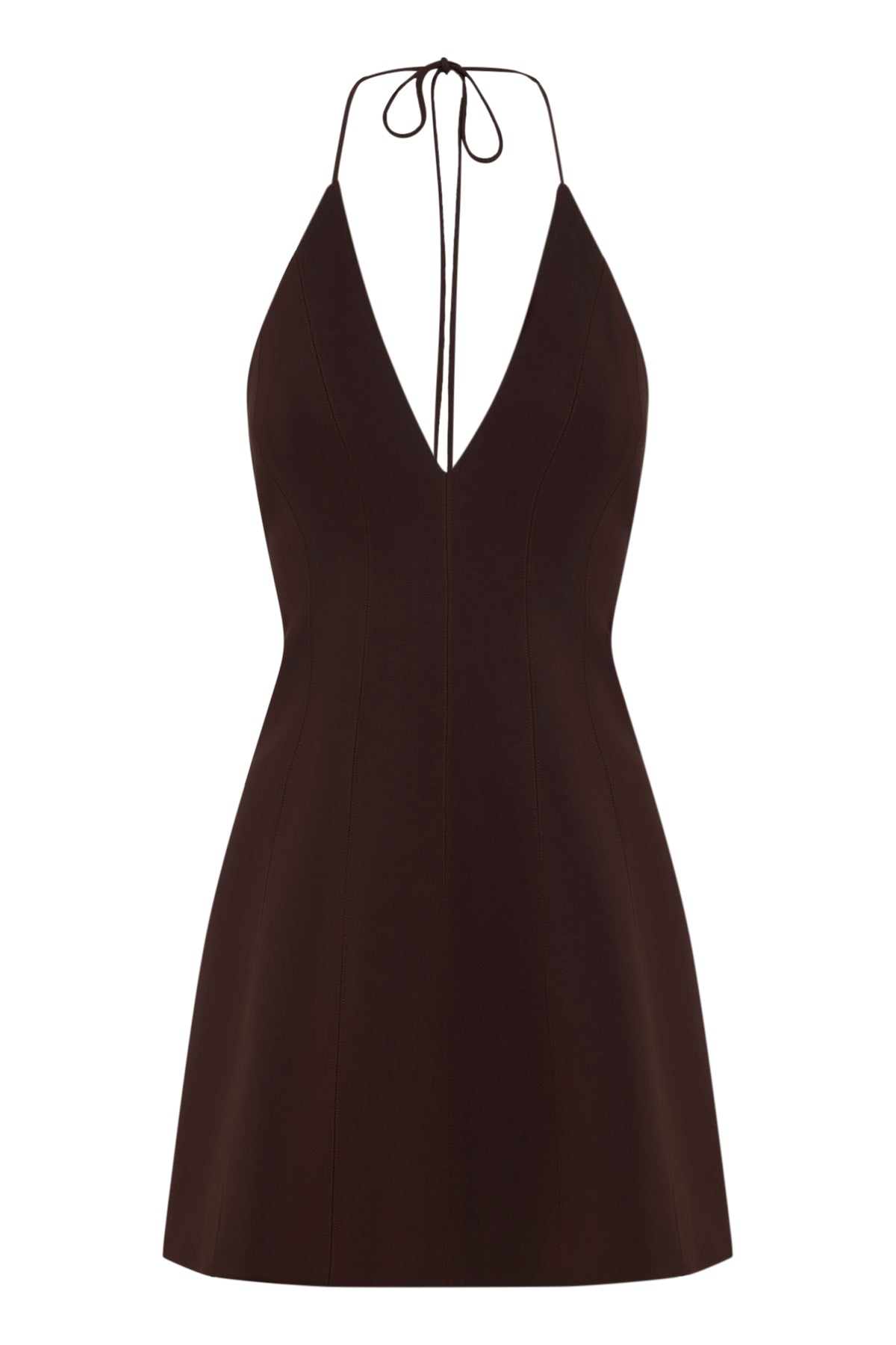 Marcella Mini Dress Dark Chocolate 
