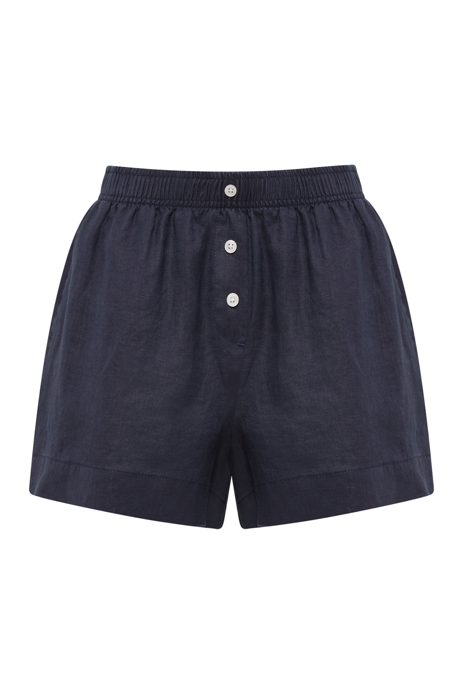 Lounge Linen Short Ink 
