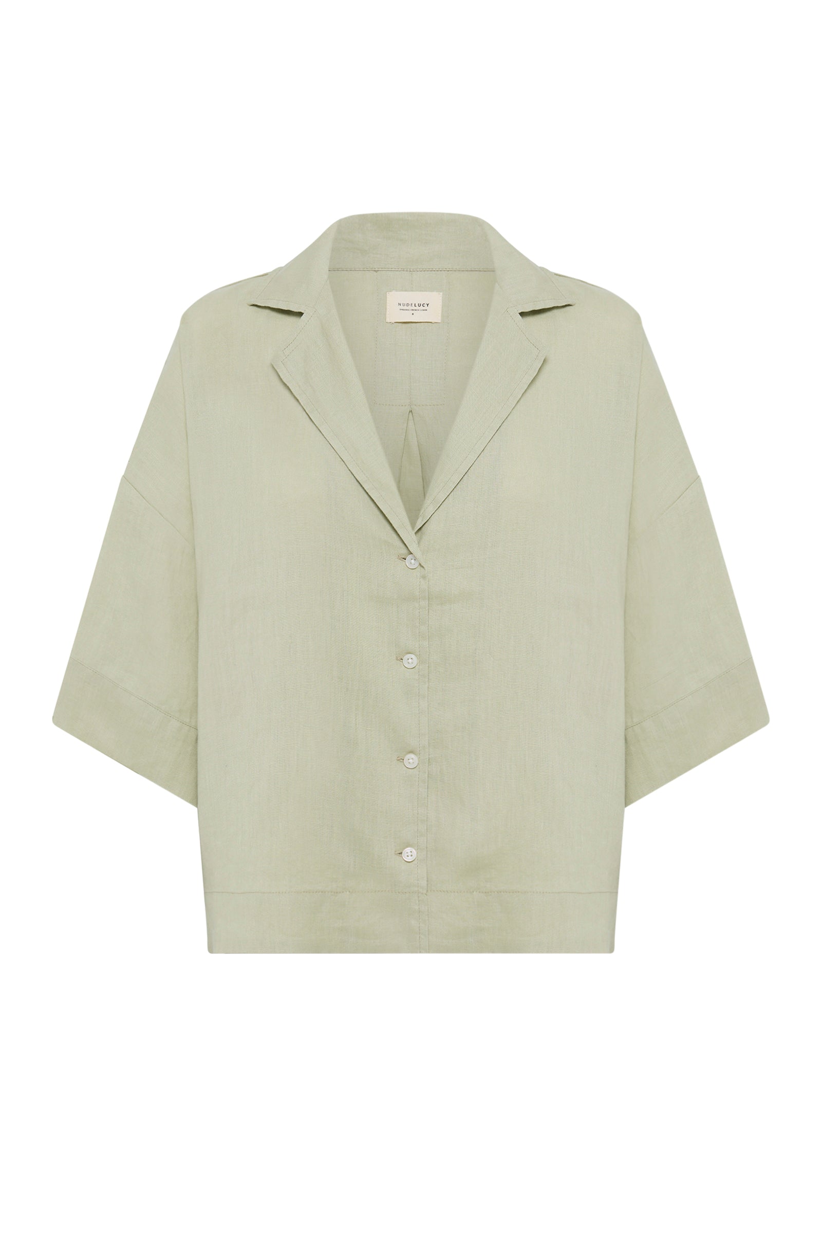 Lounge Linen Shirt Dew 
