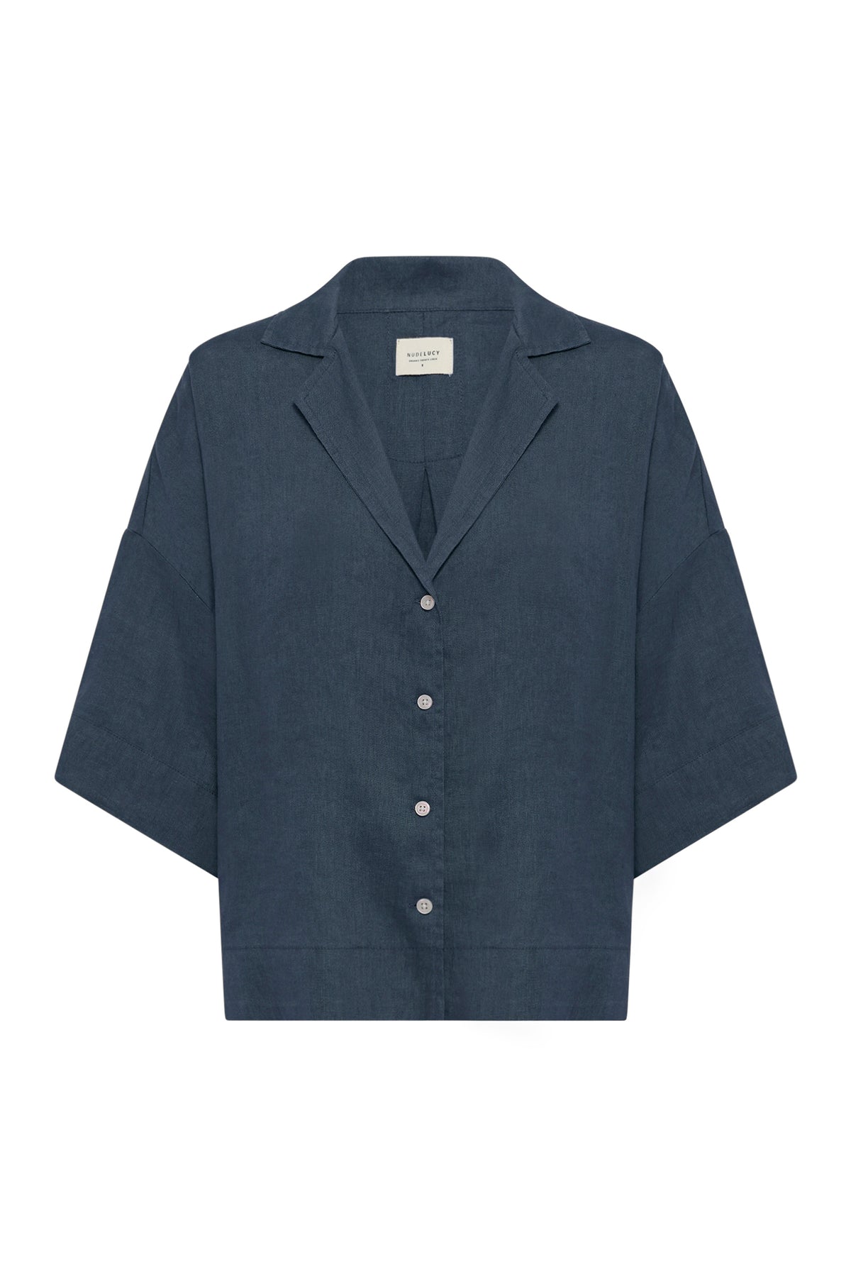 Lounge Linen Shirt Ink 