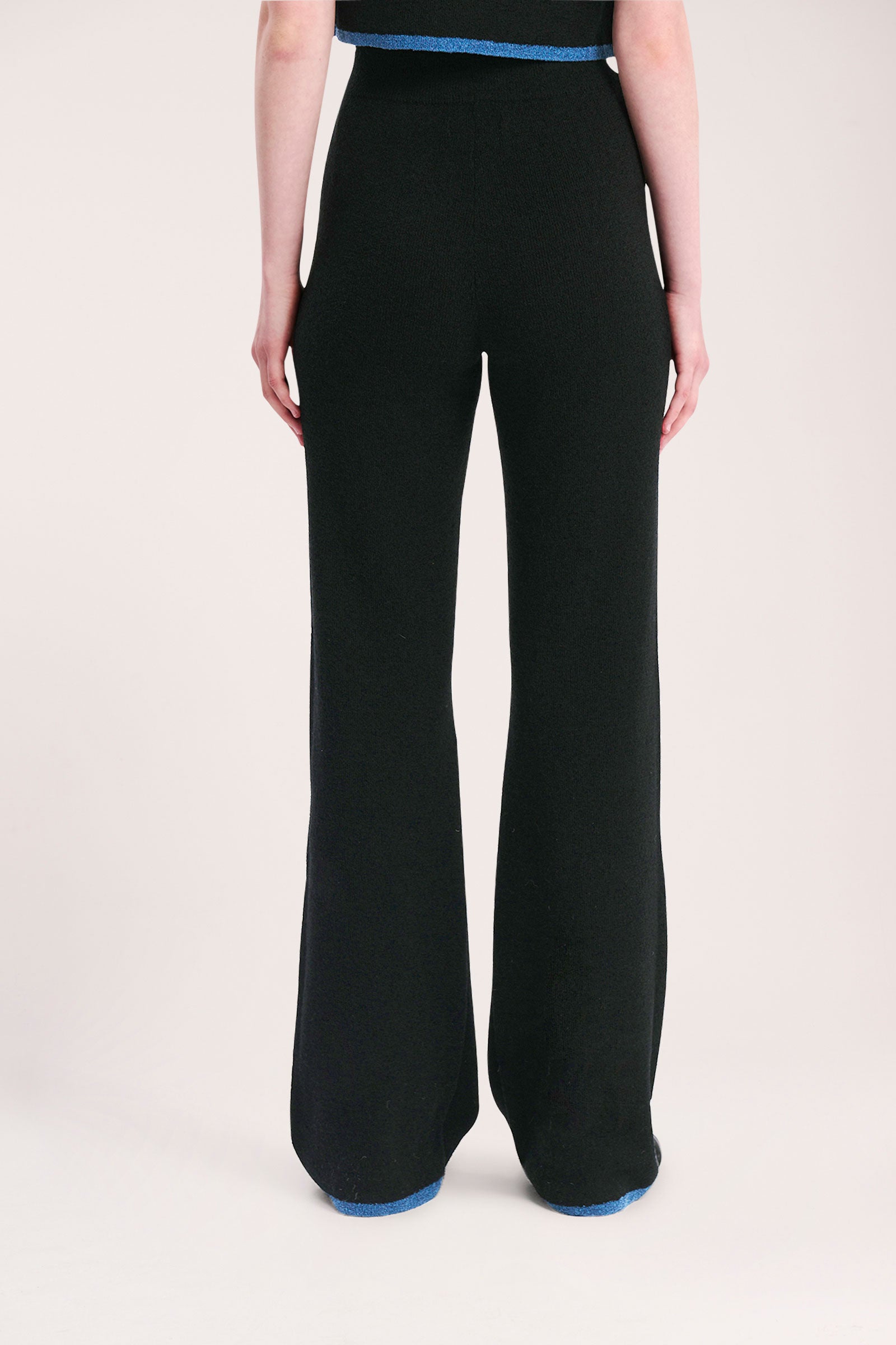 Nude Lucy Nori Knit Pant In Black 