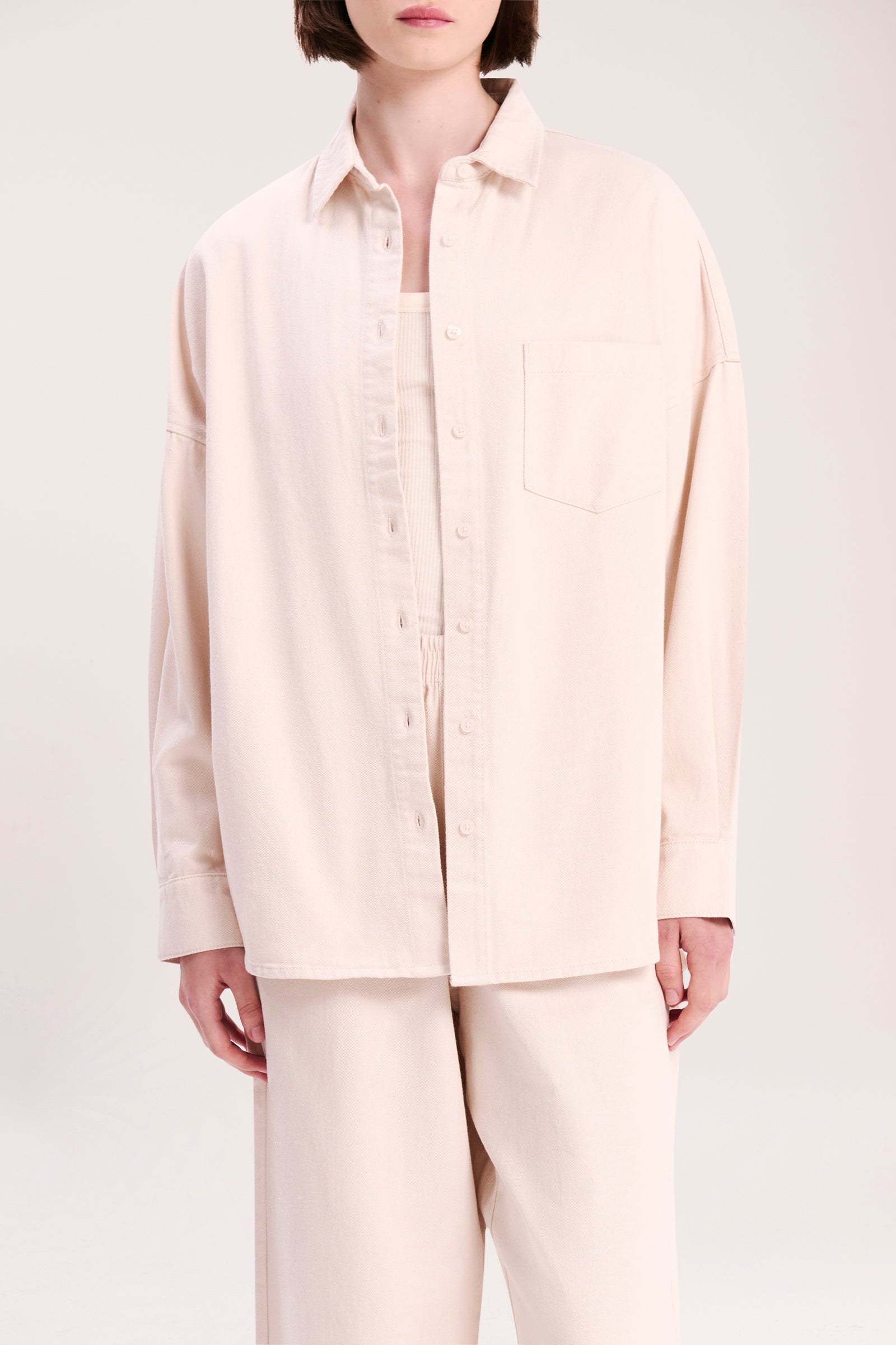 Nude Lucy Brookes Shirt In White Cloud 