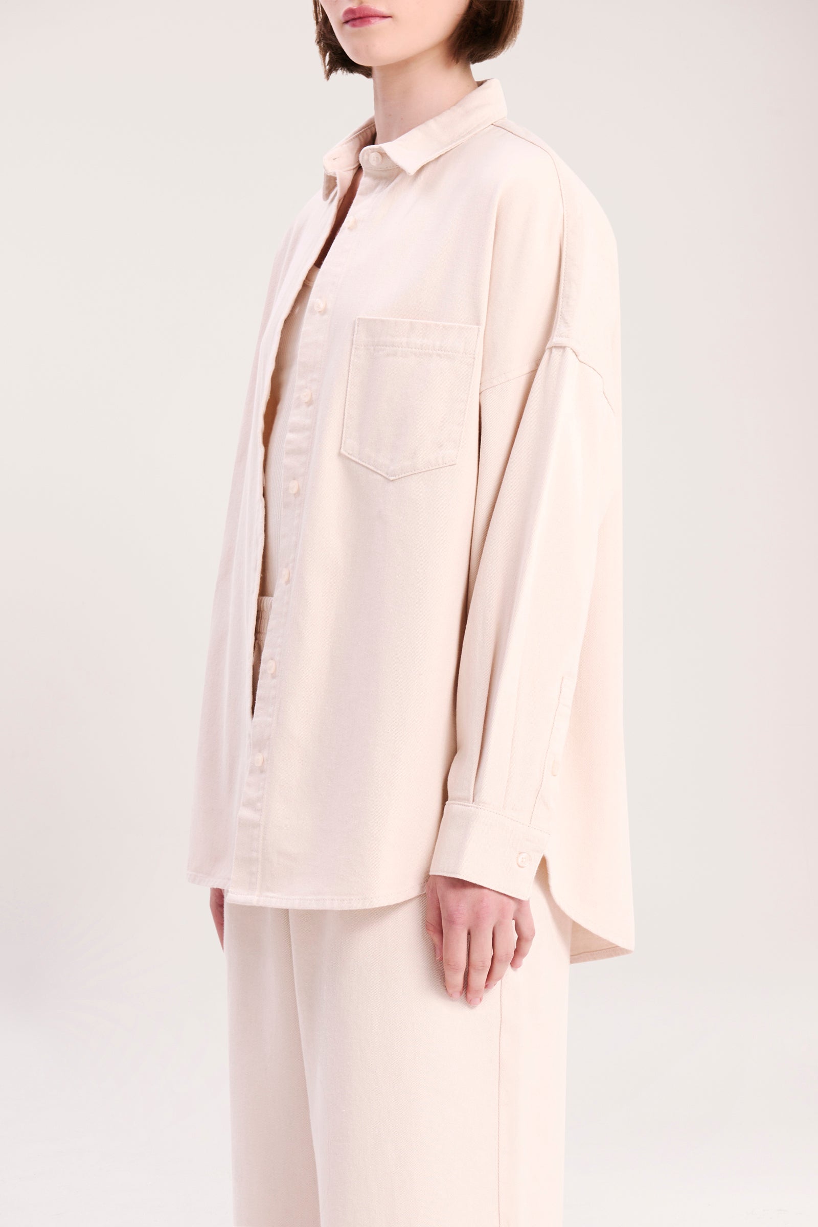 Nude Lucy Brookes Shirt In White Cloud 