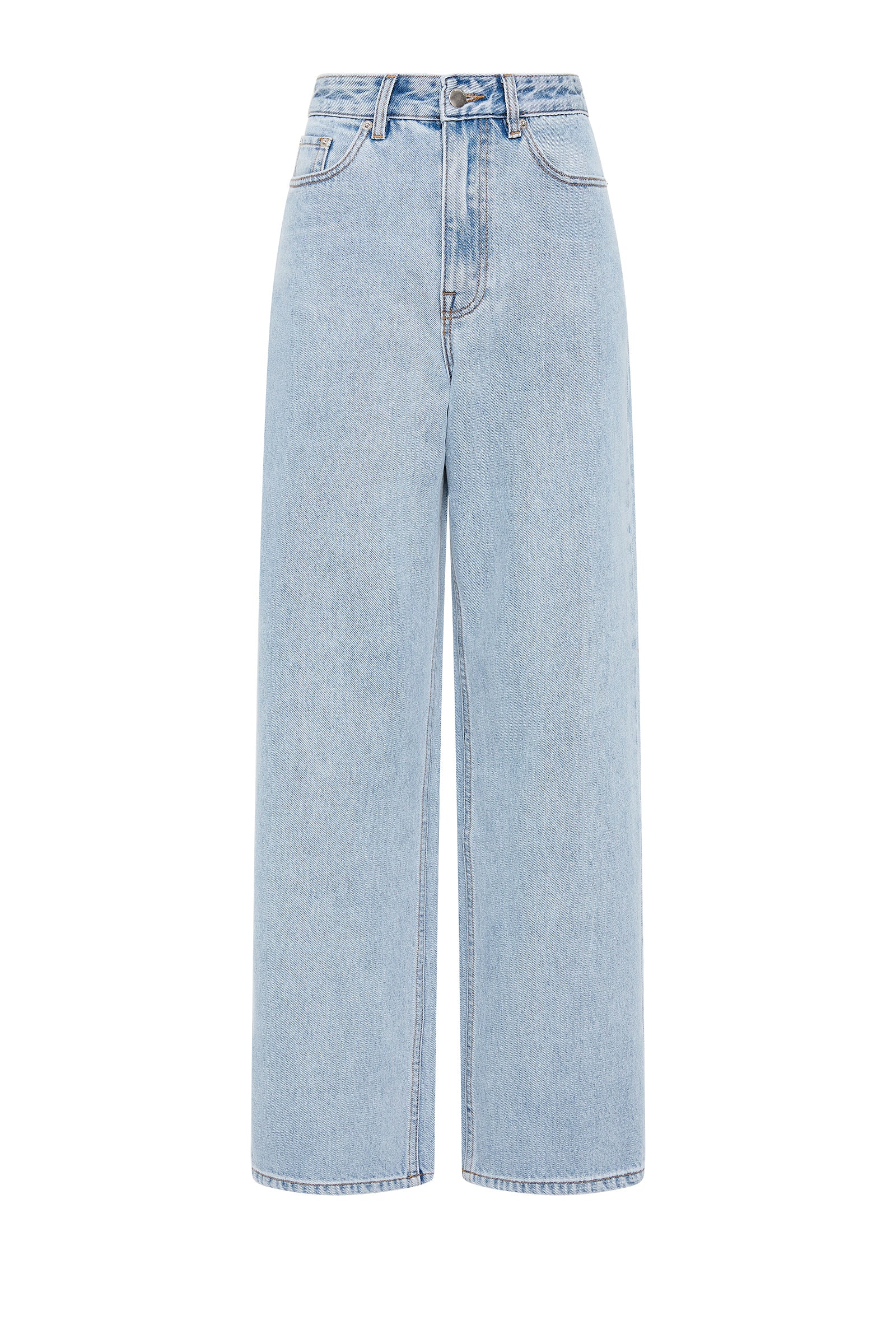 Organic Relaxed Leg Jean 90s Blue Wash 