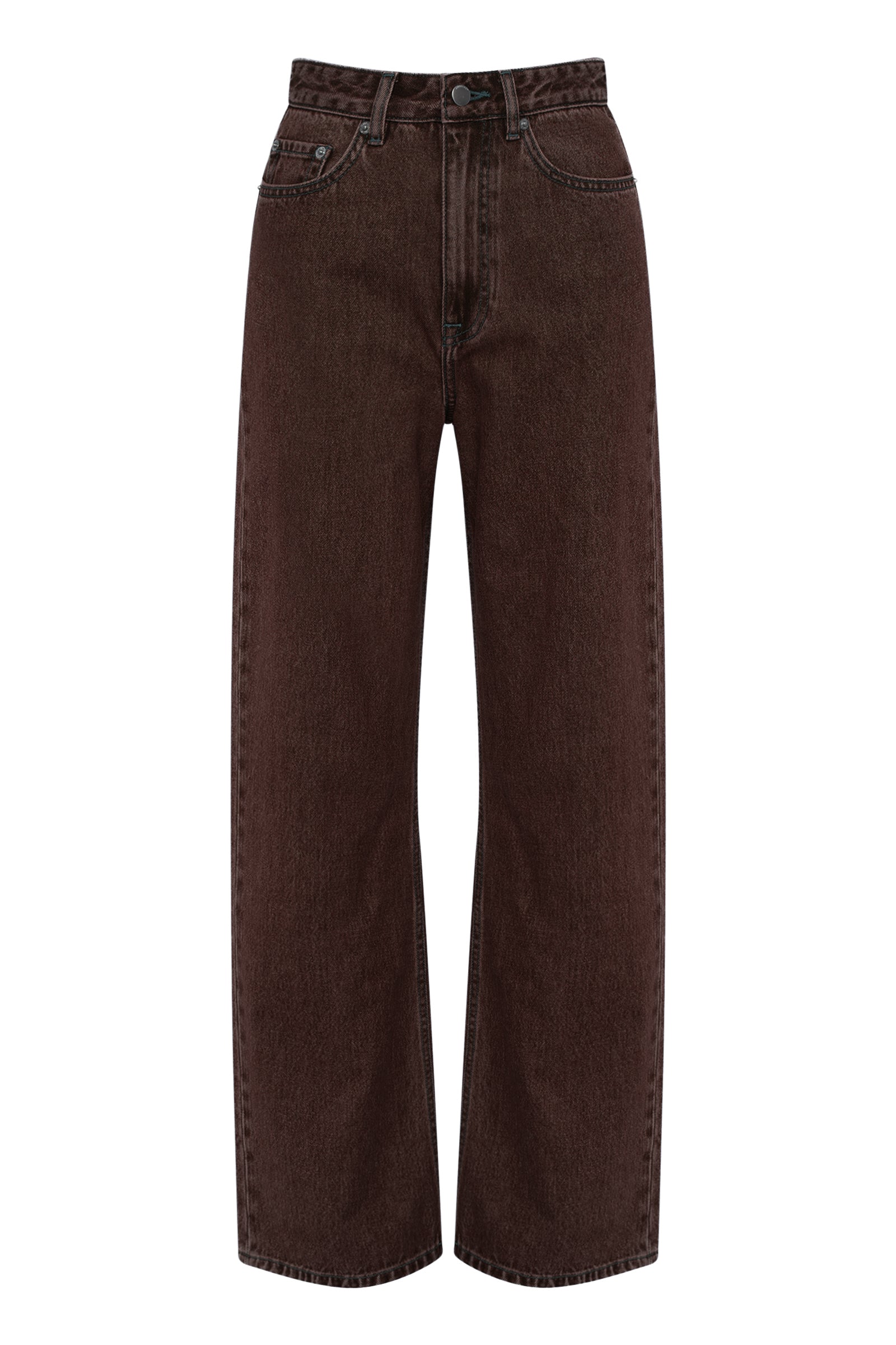 Organic Relaxed Leg Jean Espresso 