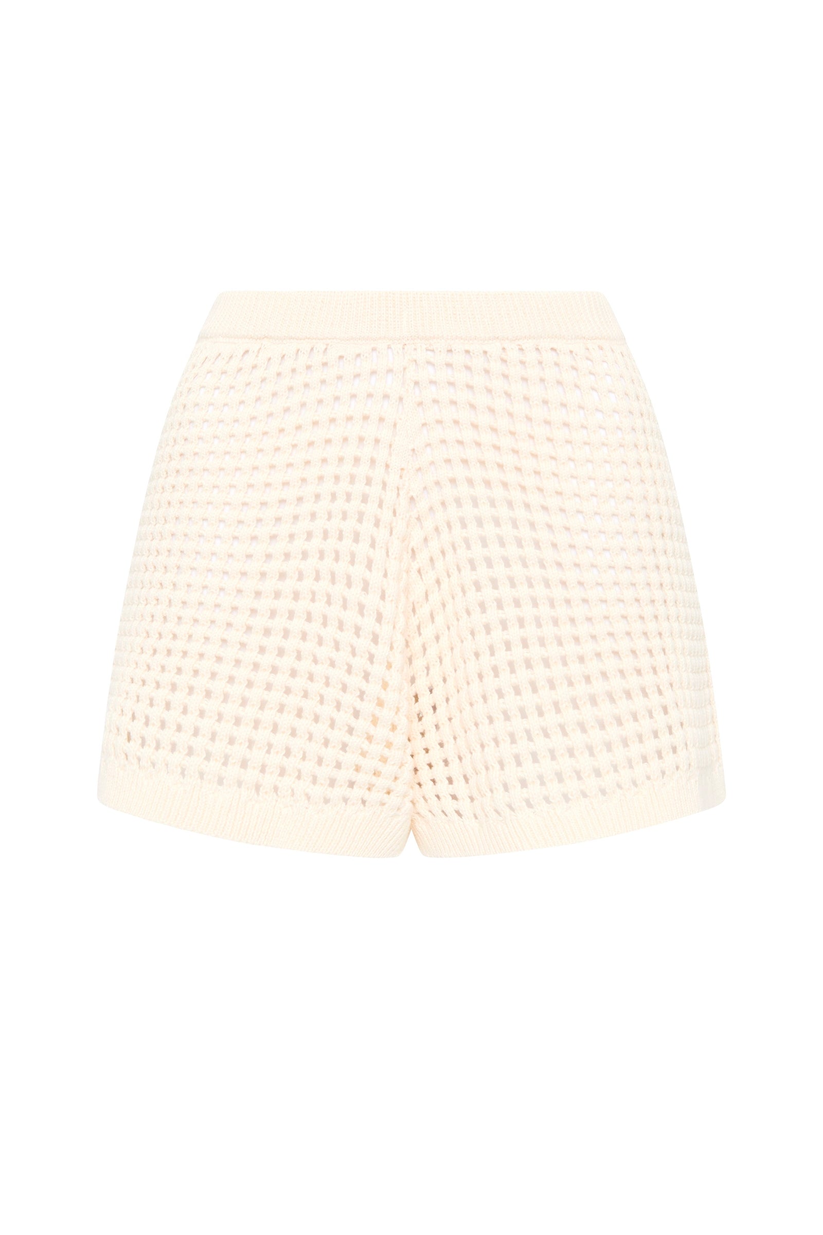 Sawyer Crochet Short Cream 