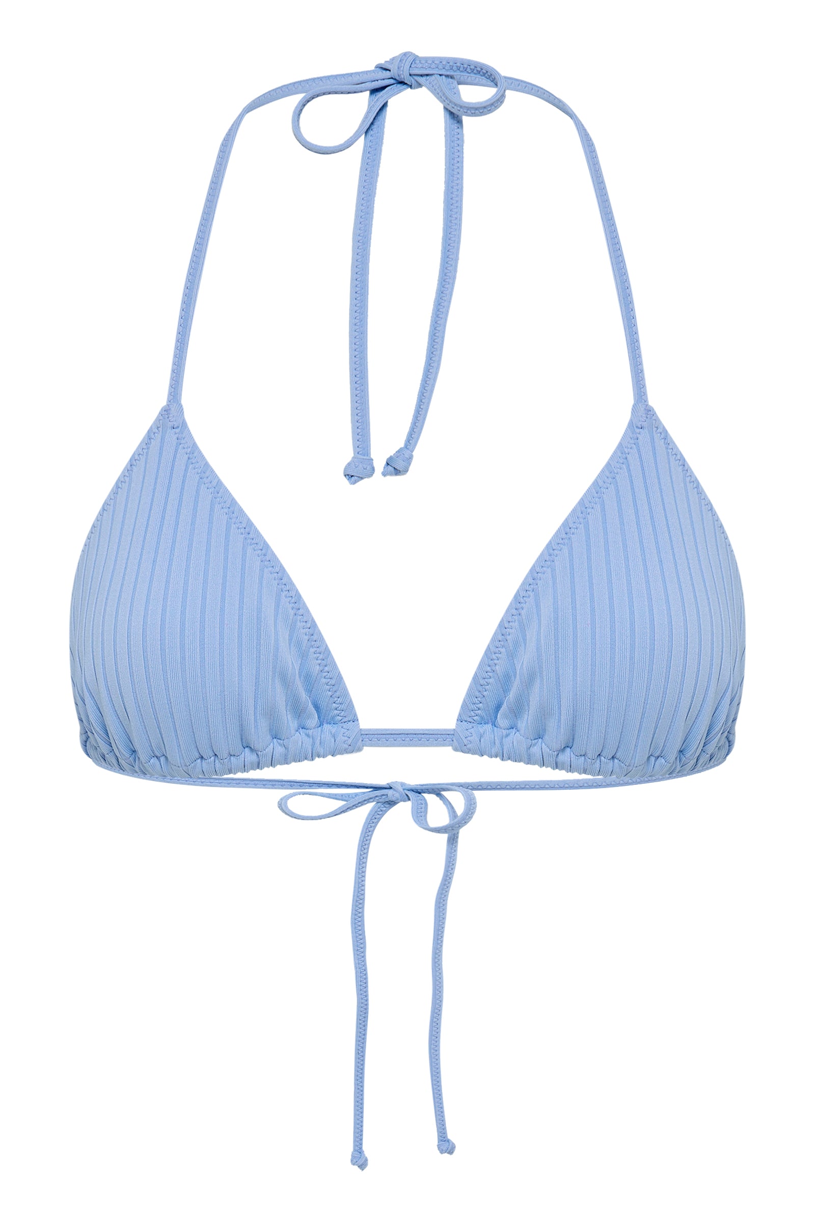 Rib String Bikini Brief Cornflower 