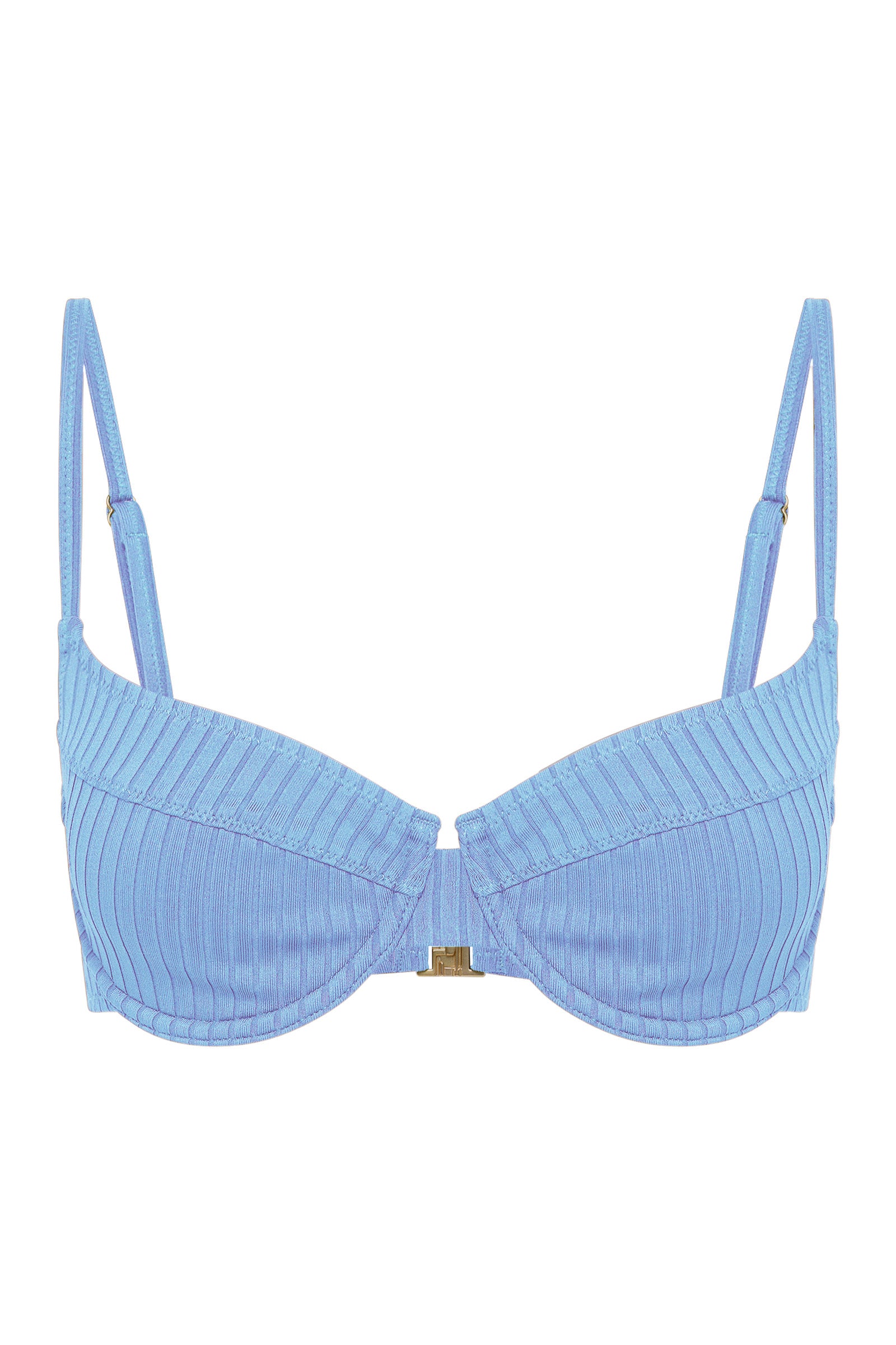 Rib Bralette Cornflower 