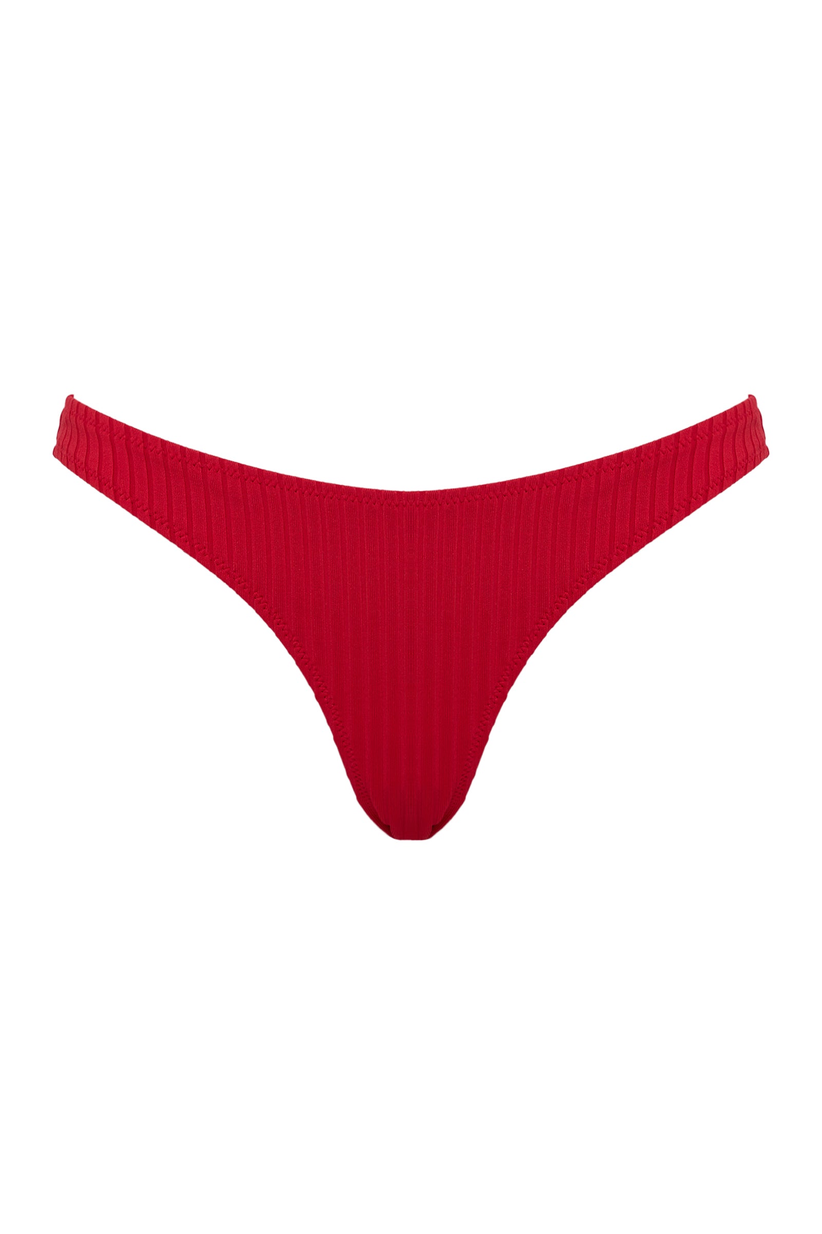 Rib Cheeky Brief Vermillion 