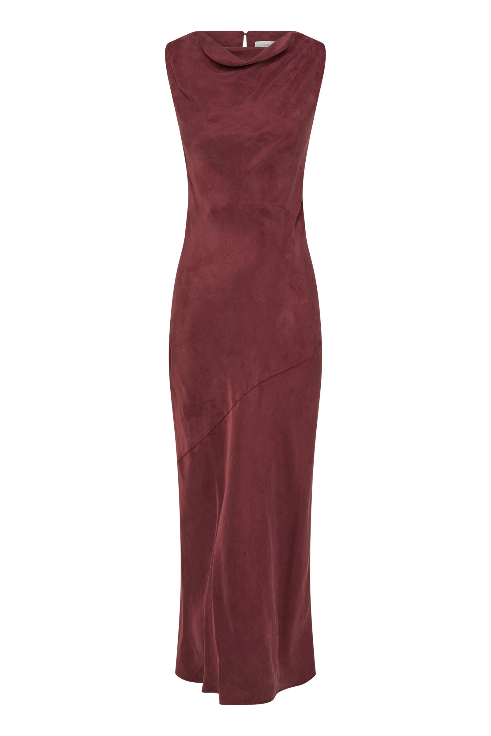 Devin Tencel Maxi Dress Plum 