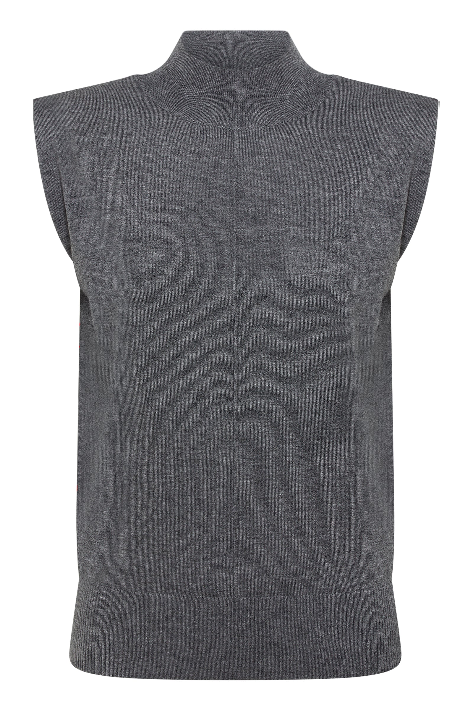 Rae Knit Tank Charcoal 