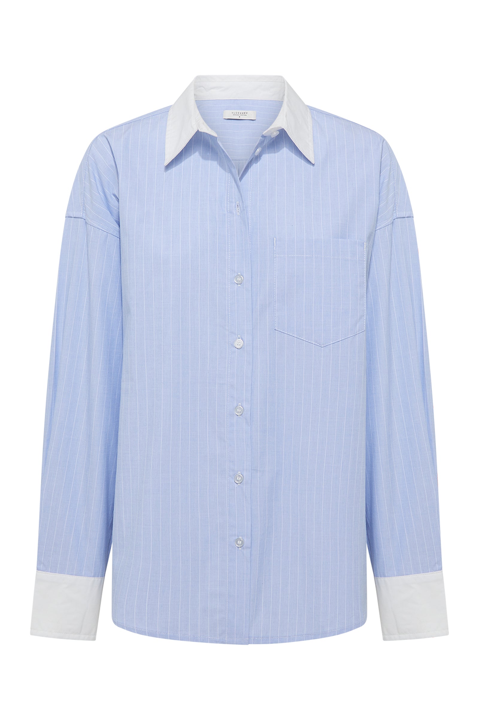 Yuri Shirt Chambray Stripe 