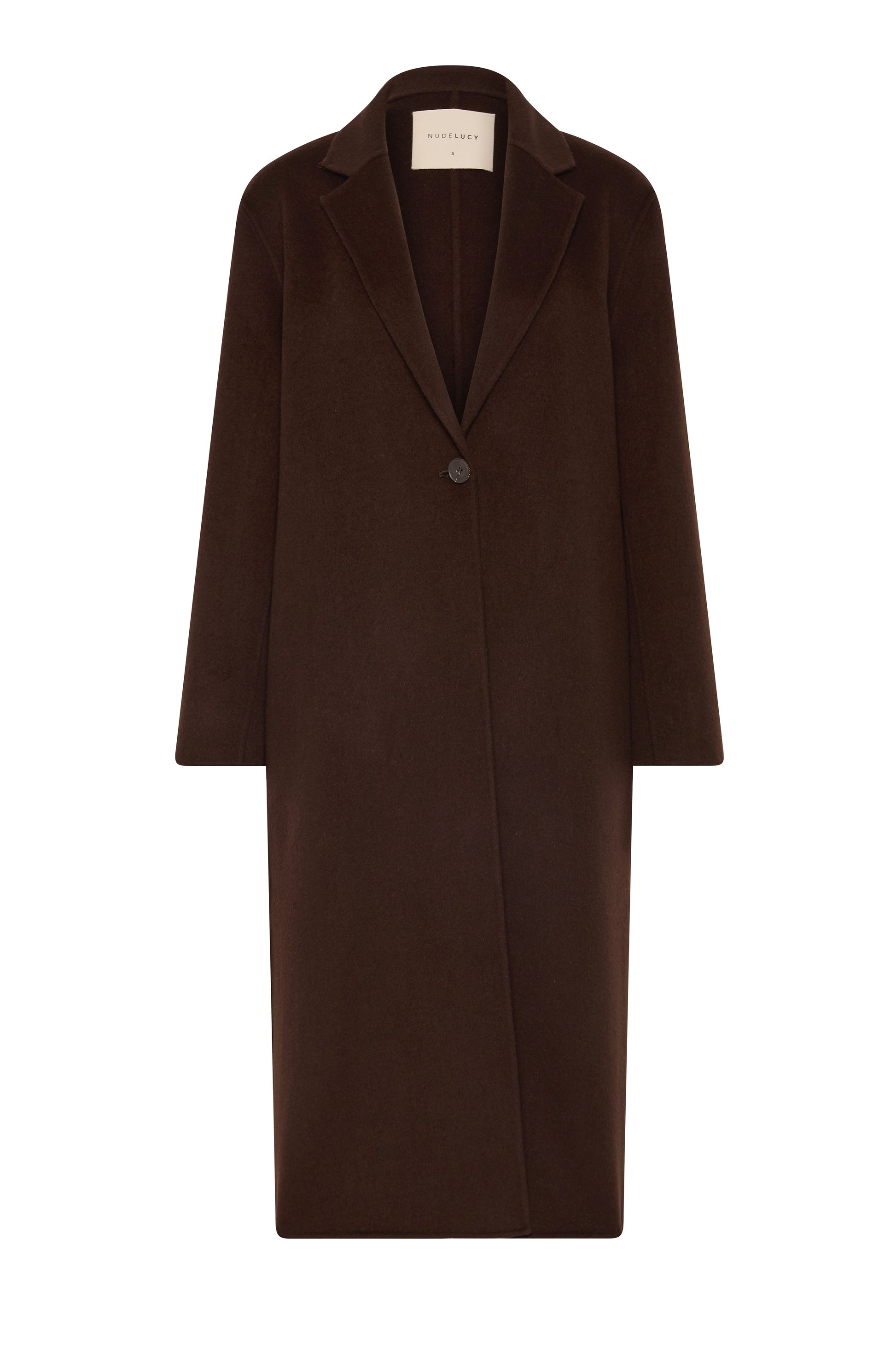 Riley Wool Coat Espresso 