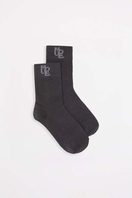 NUDE. Emblem Sock