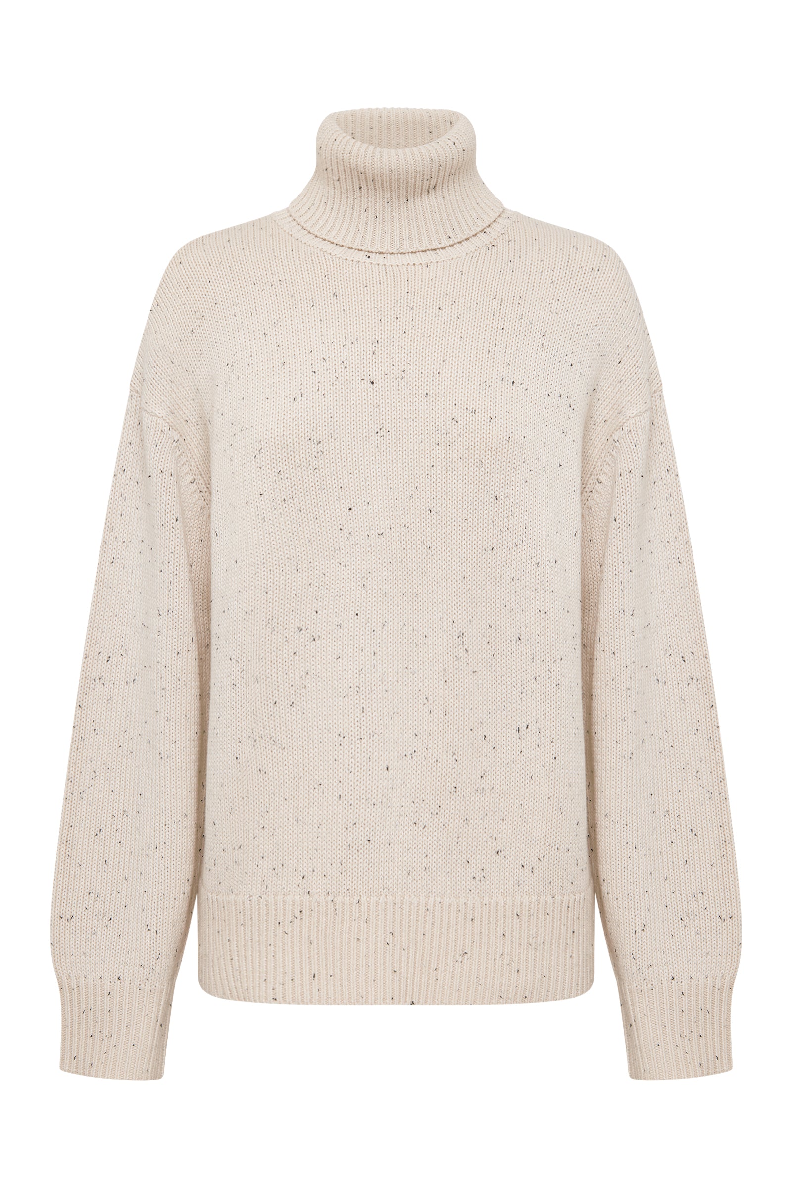 Lander Turtleneck Knit Oat Speckle 