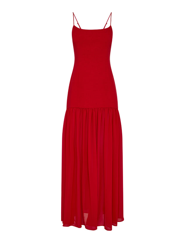 Taza Maxi Dress Scarlet 