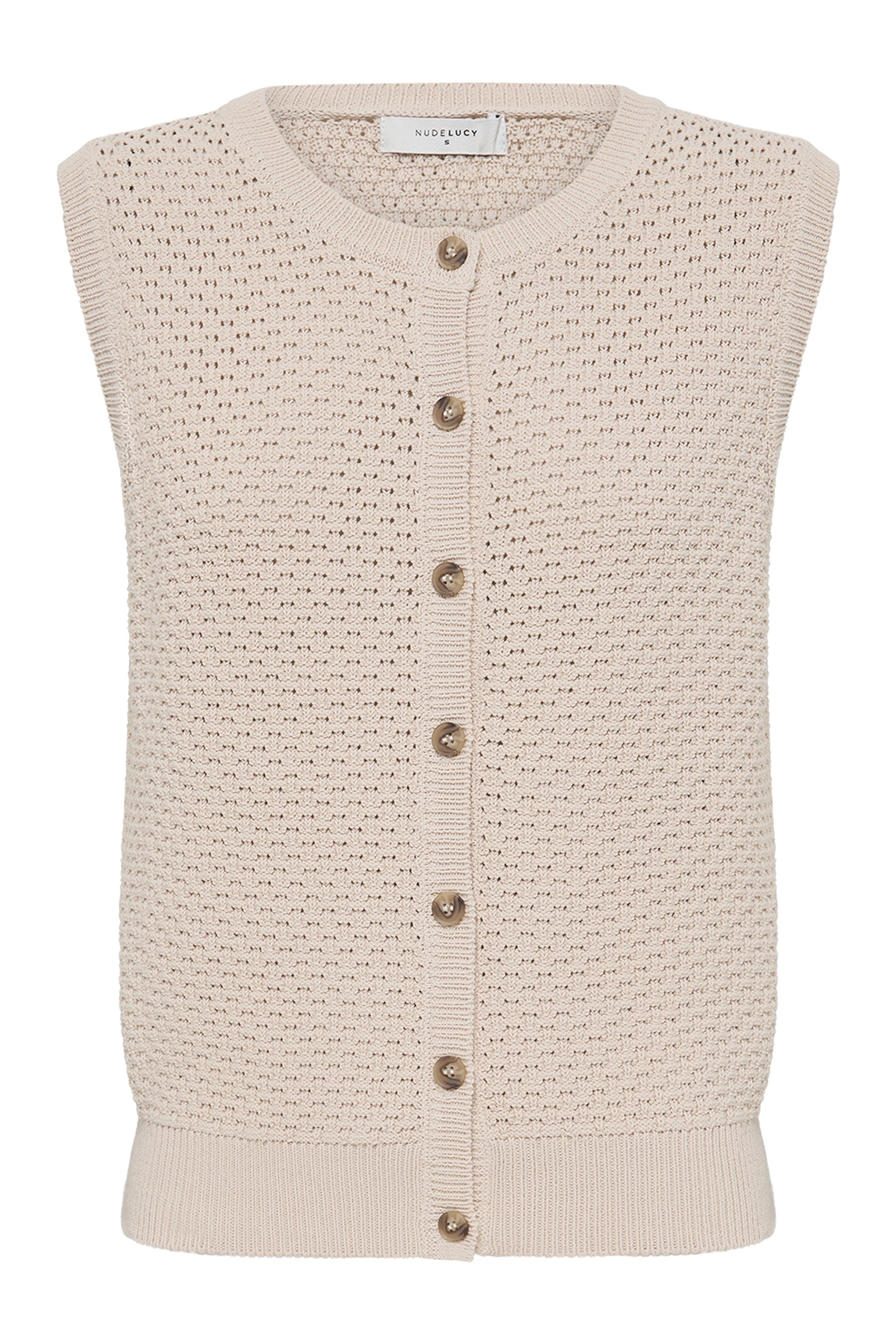 Frazer Knit Tank Buff 