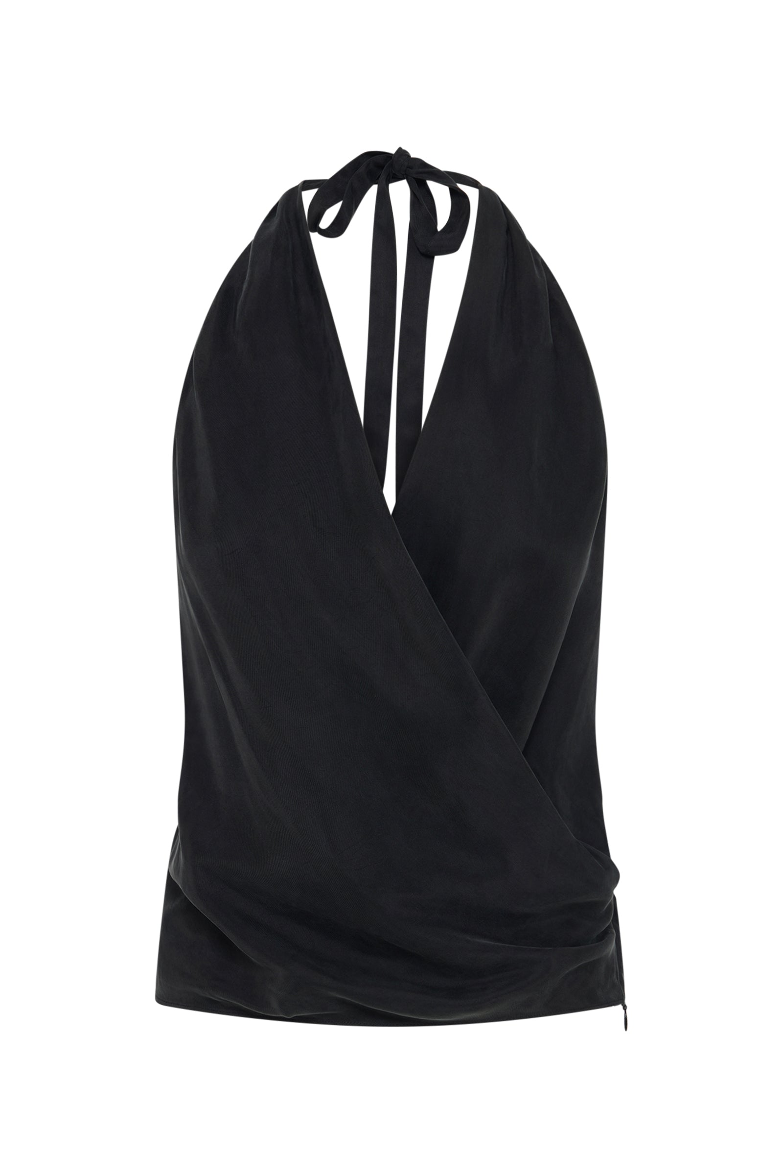 Leon Cupro Top Black 