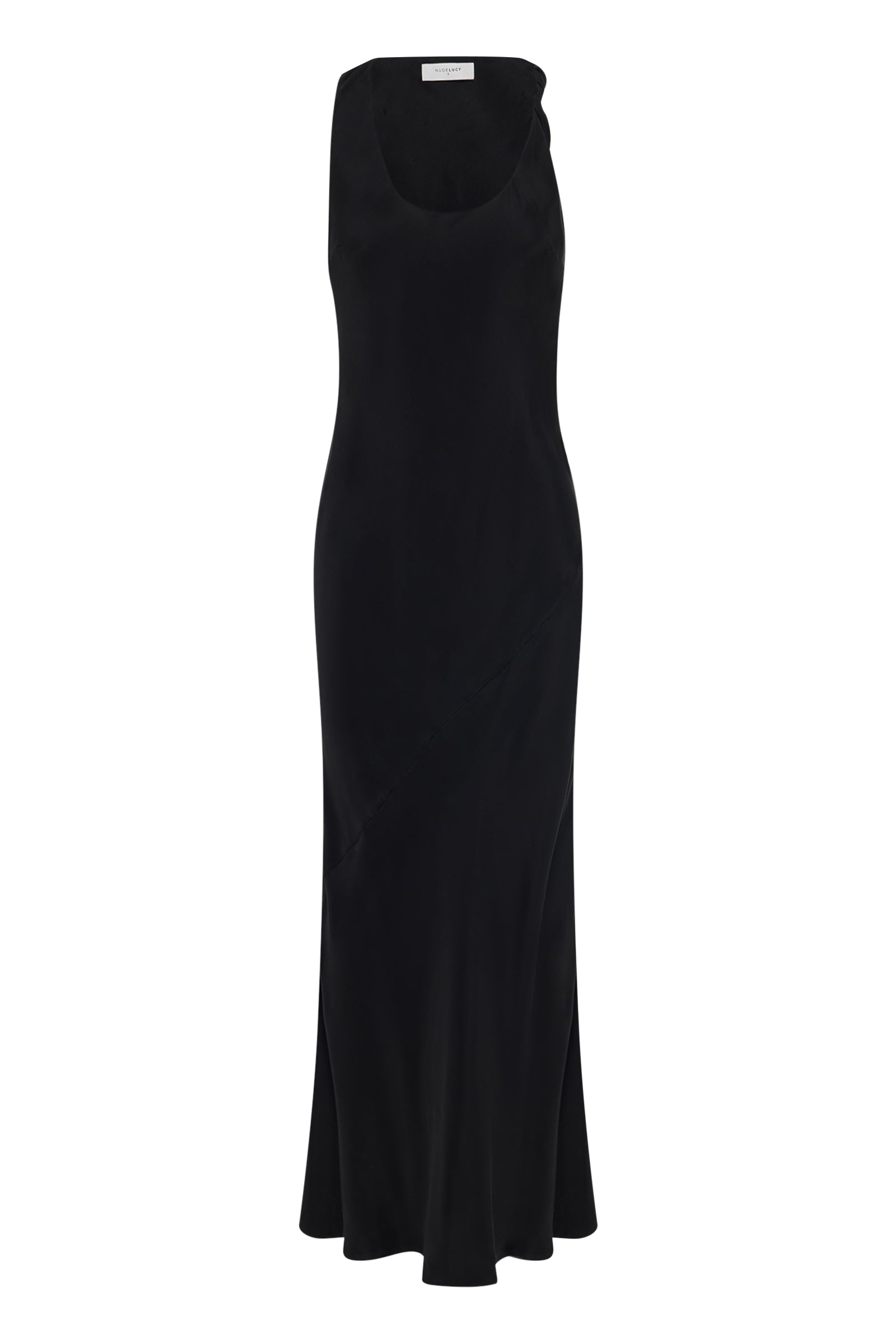 Amaya Cupro Dress Black 