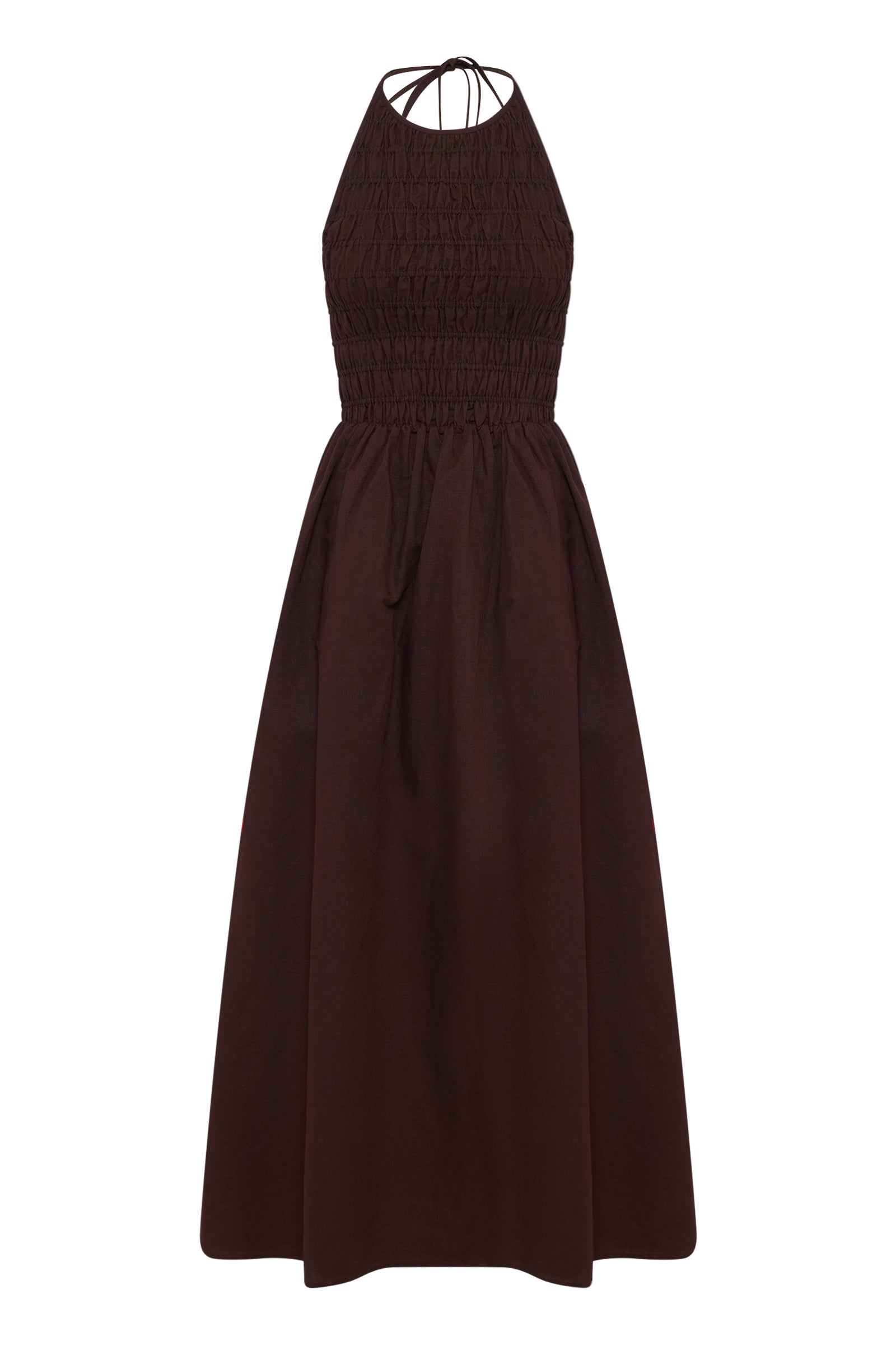Mira Maxi Dress Raisin 