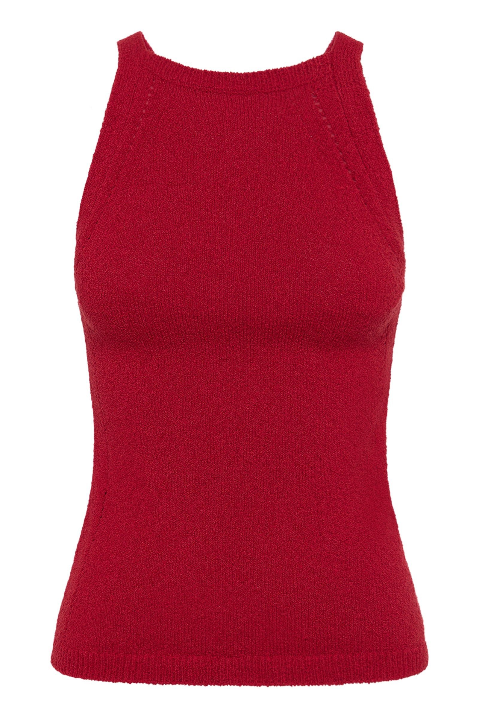 Kharis Knit Tank Cherry 