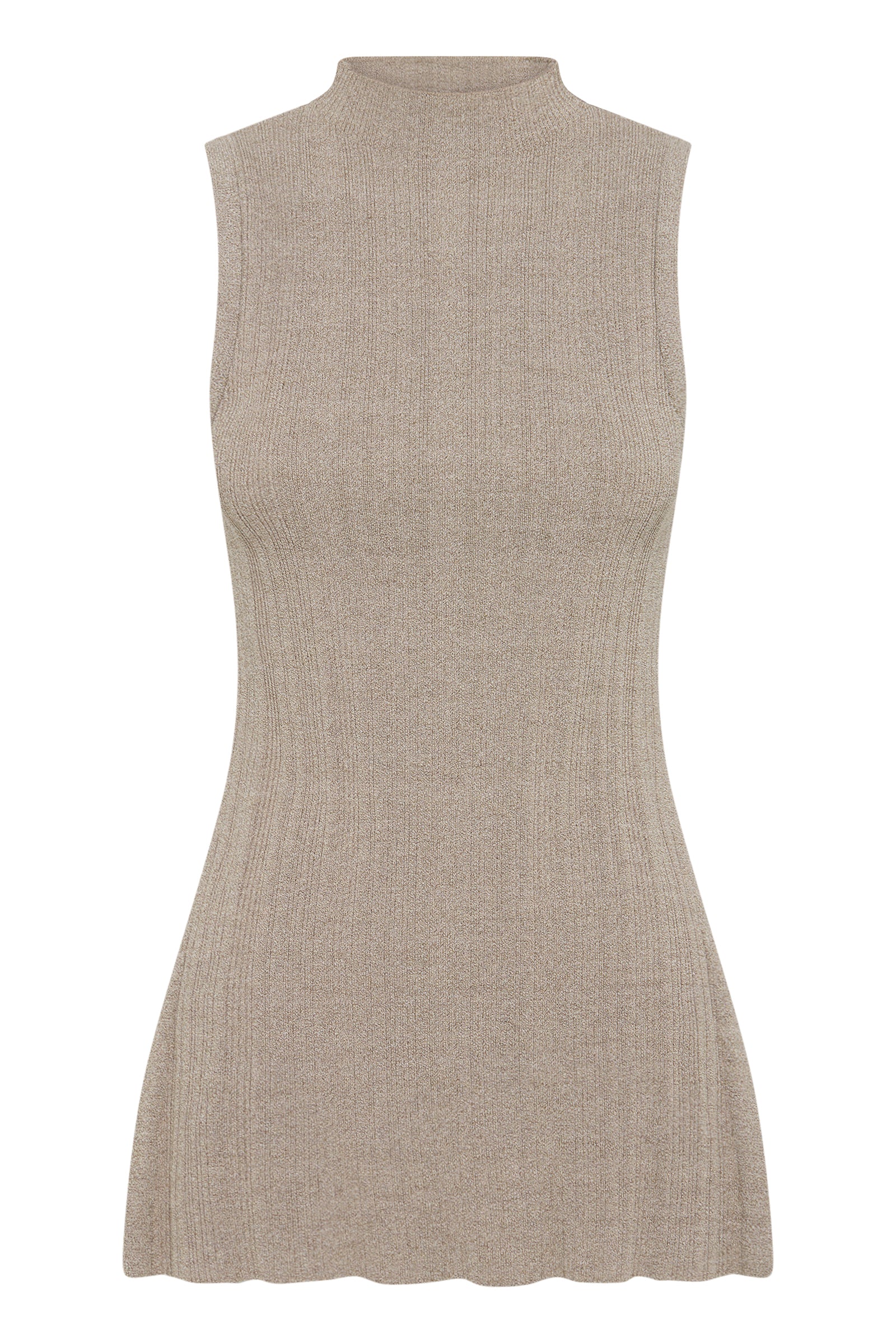 Collins Knit Tunic Oat Marle 