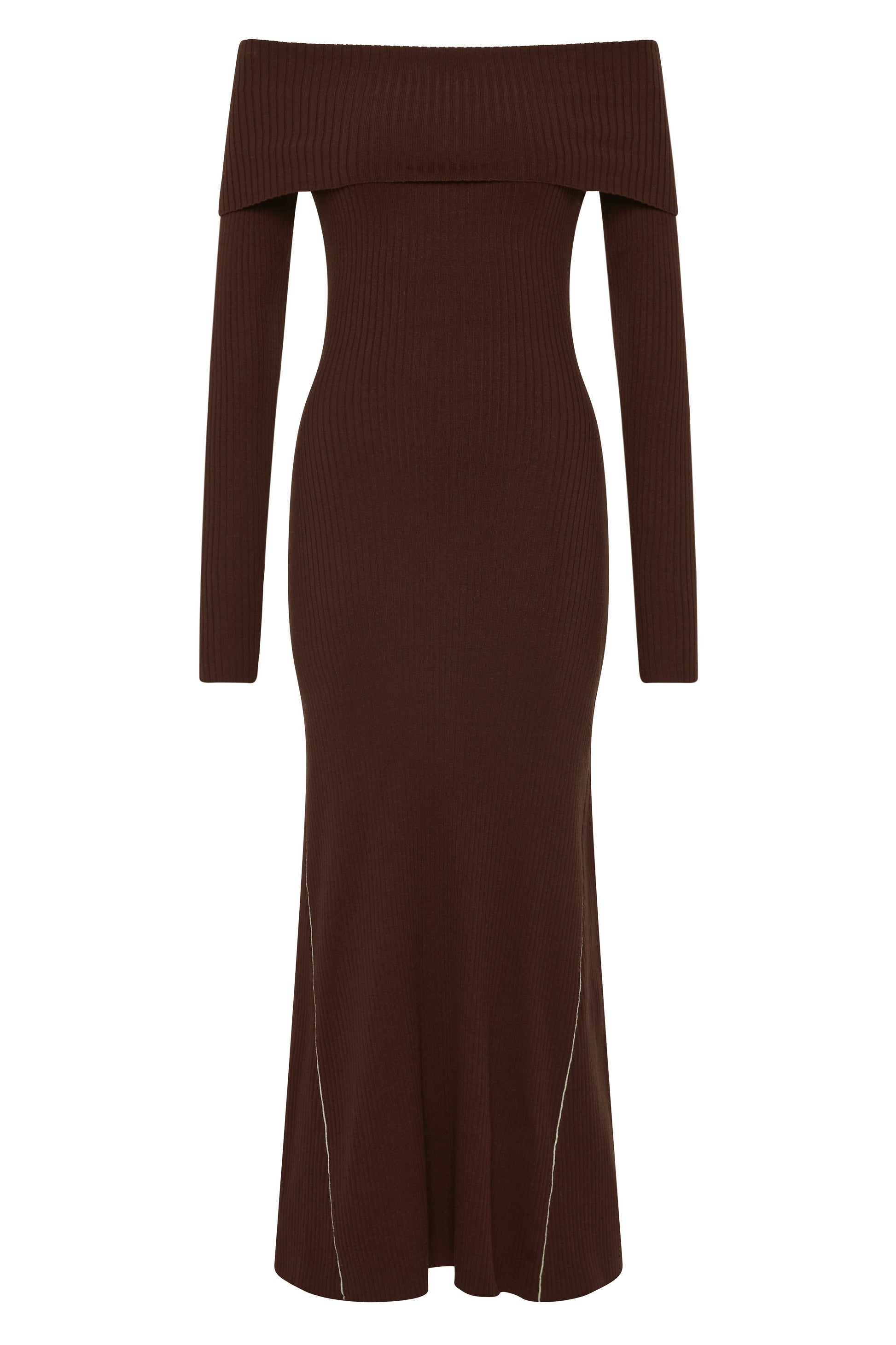 Kirby Knit Maxi Dress Espresso 