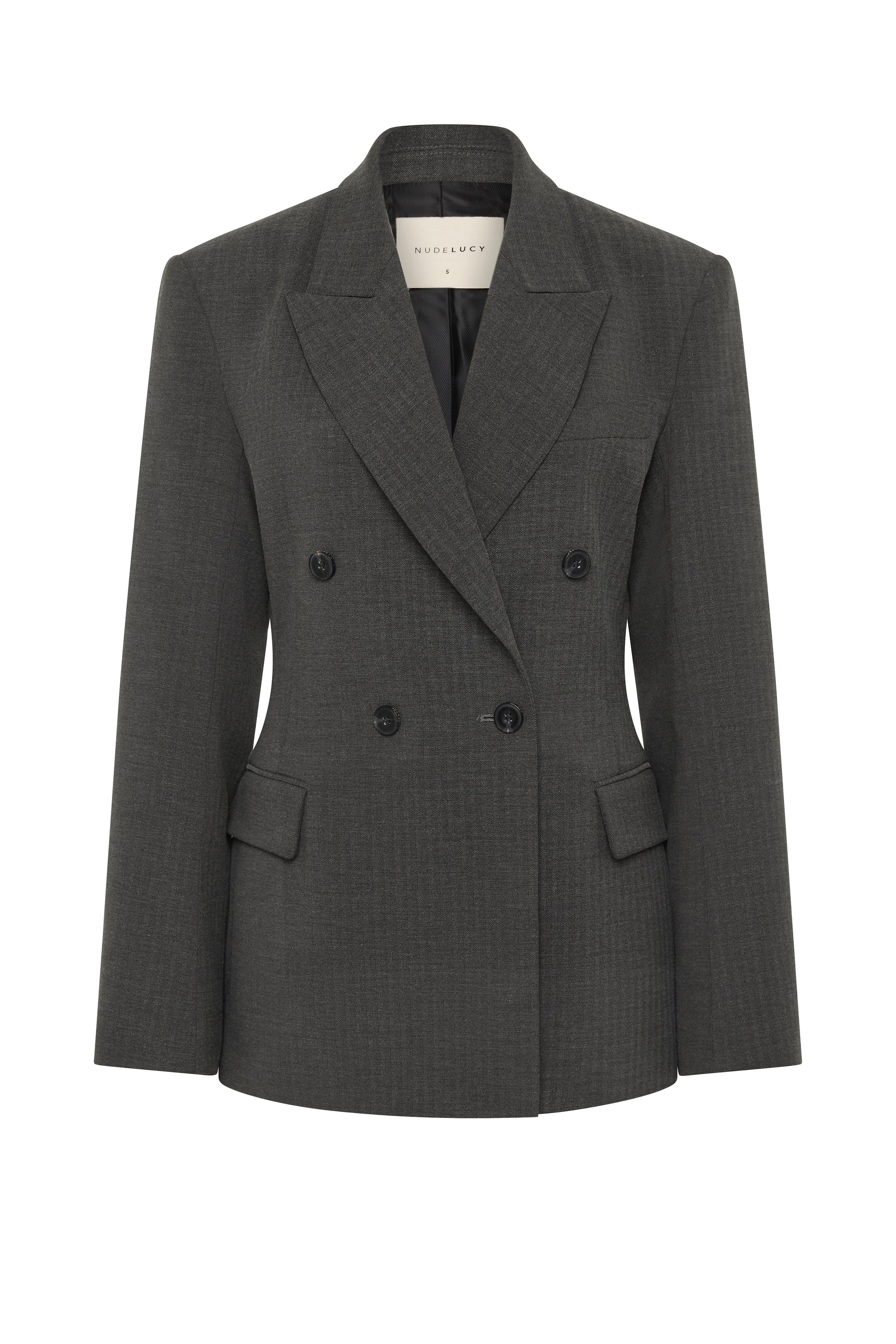Fosca Blazer Charcoal 