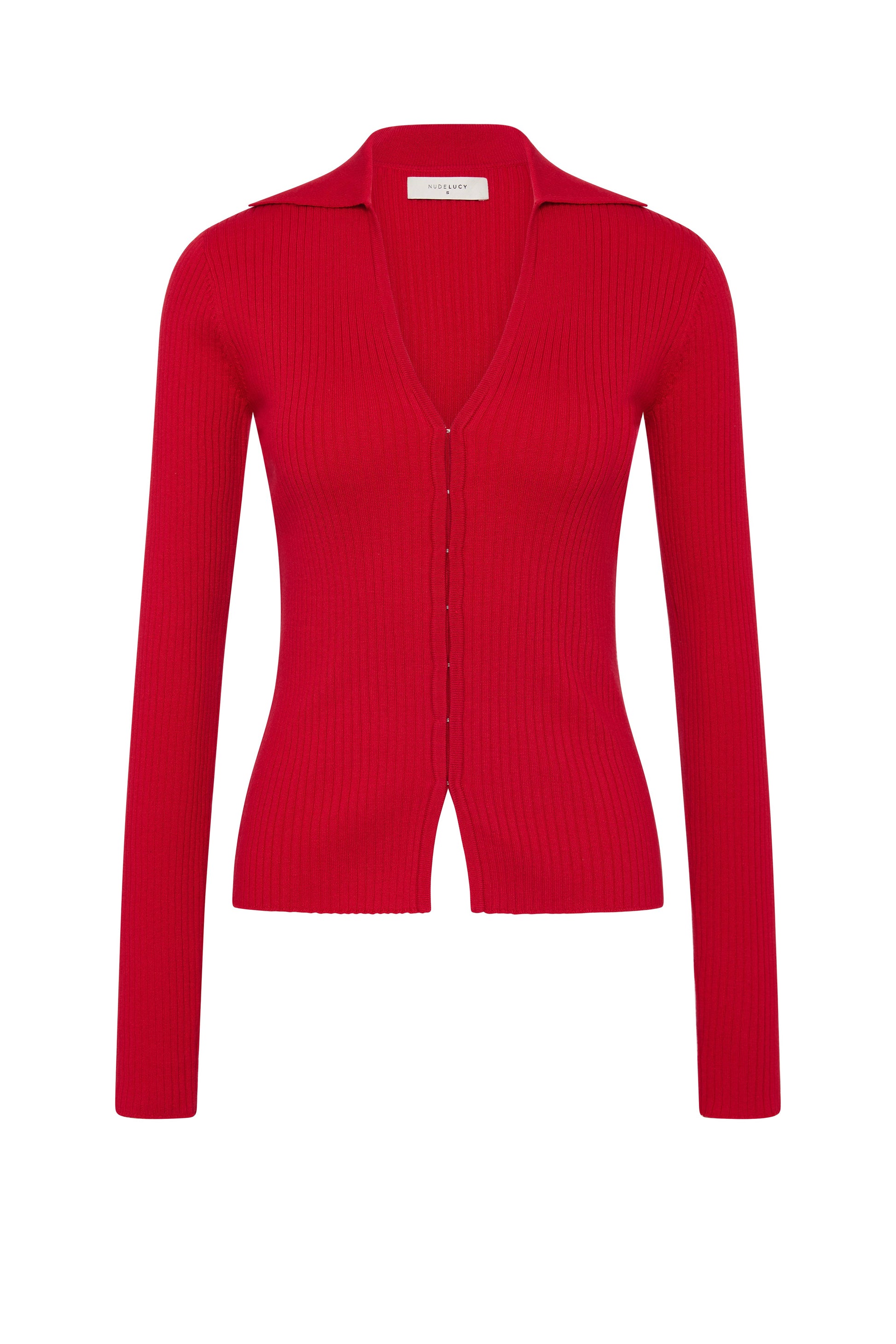 Odette Knit Top Vermillion 