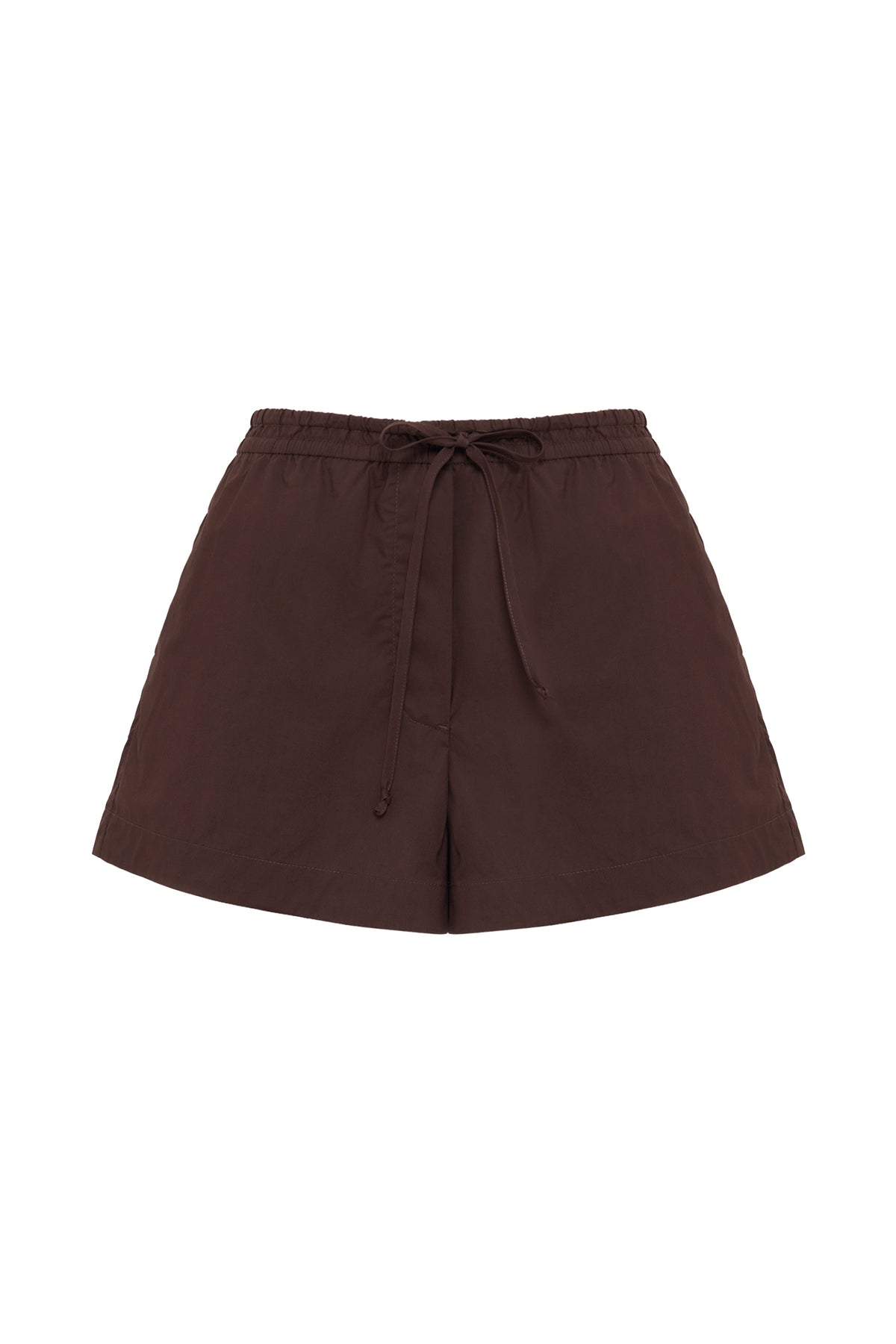 Cerie Poplin Short Chocolate 