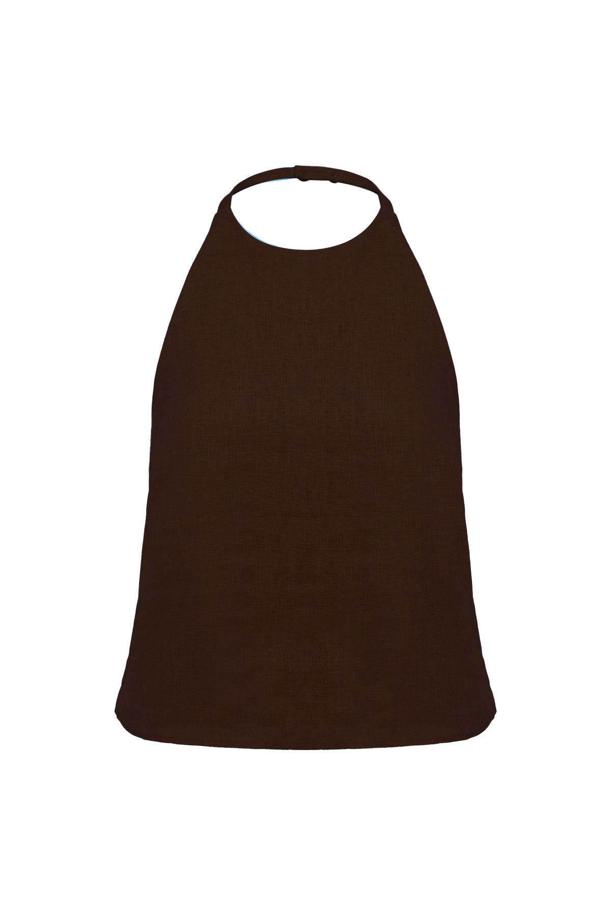 Riya Linen Top Chocolate 