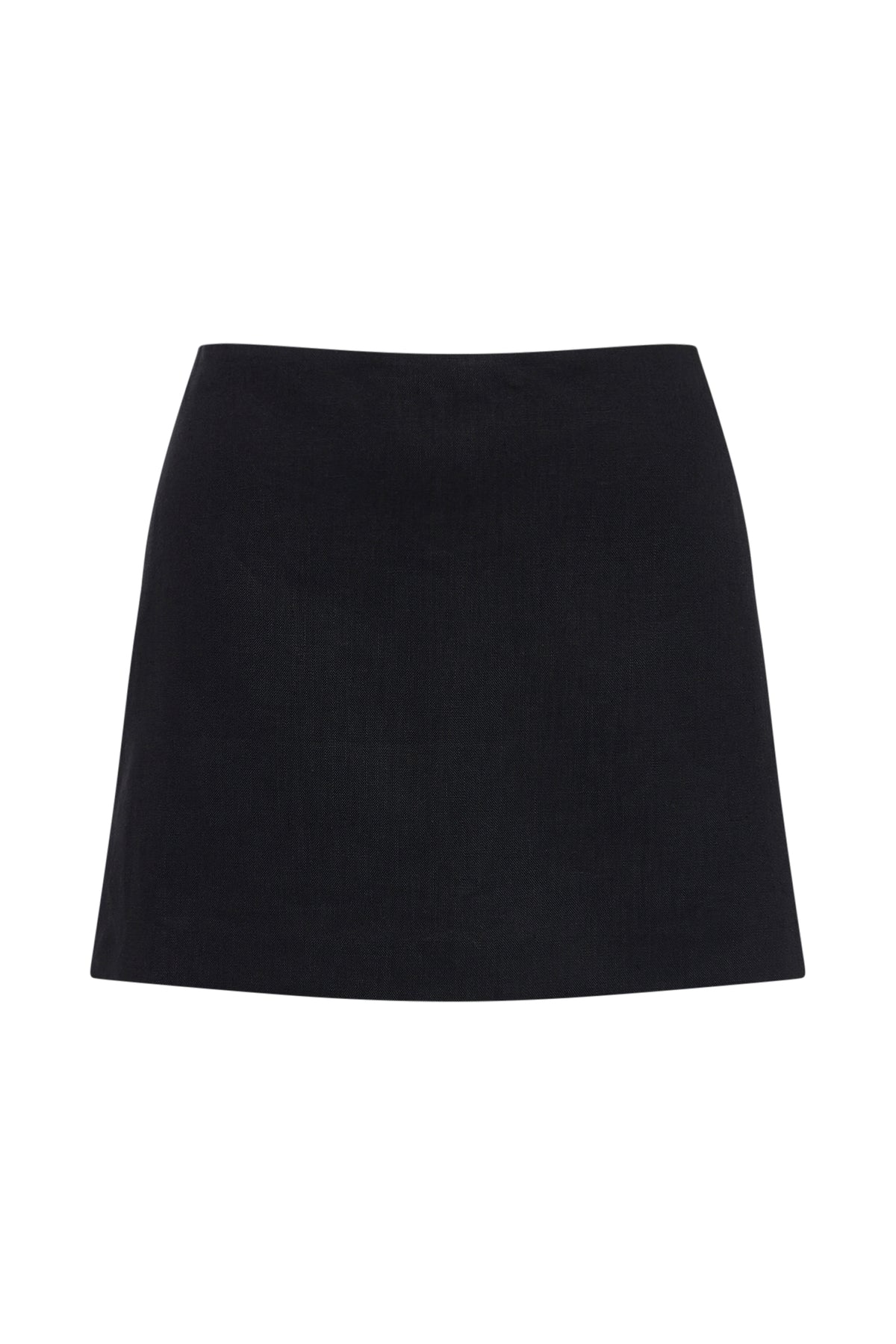 Carey Linen Skort Black 