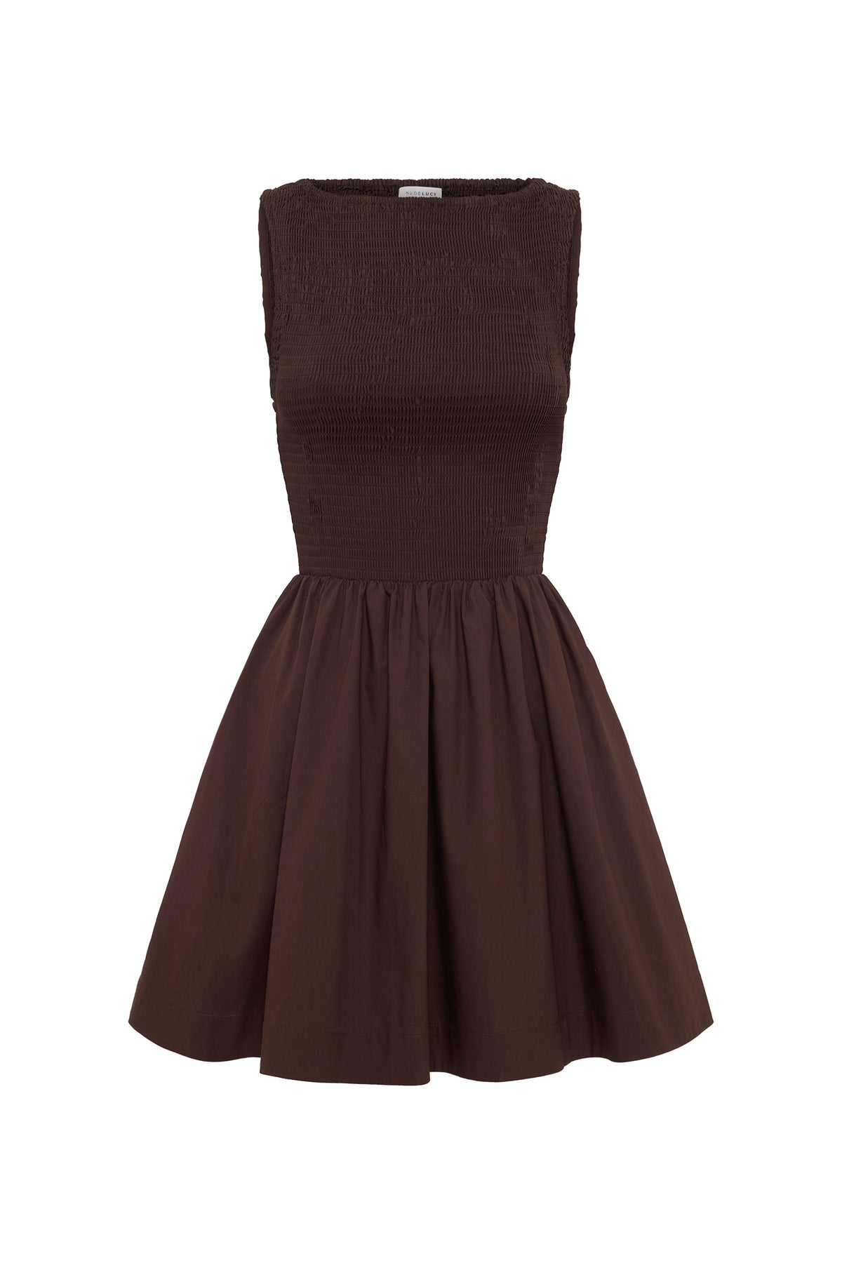Emely Mini Dress Chocolate 