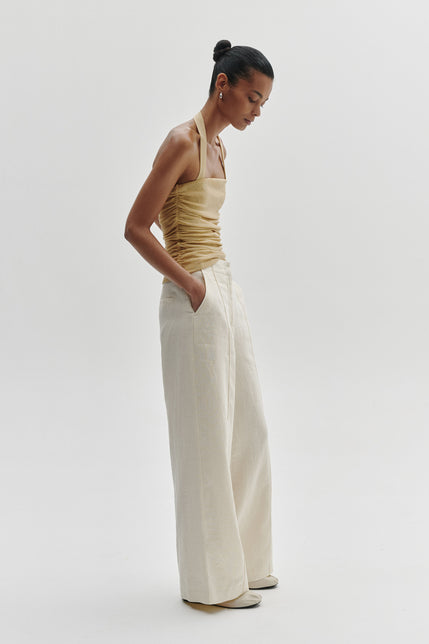 Theo Linen Pant Chamomile 