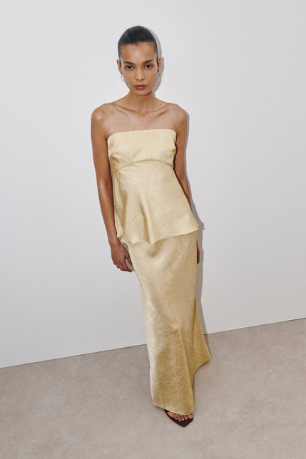 Pandora Strapless Top Butter 