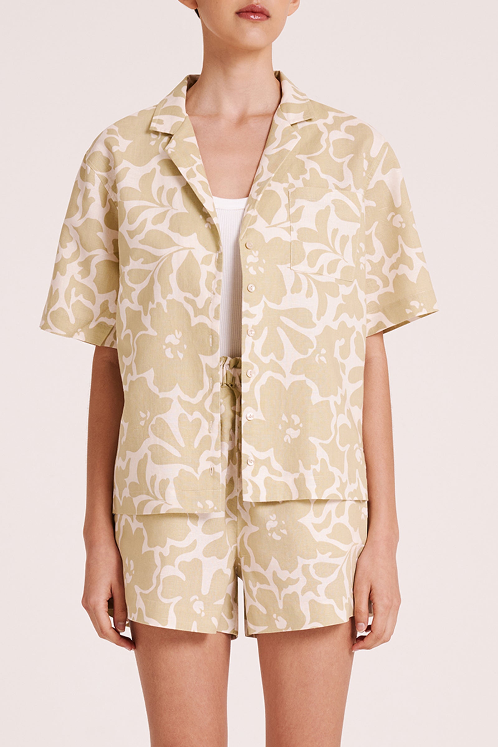 Soraya Shirt Aloe 