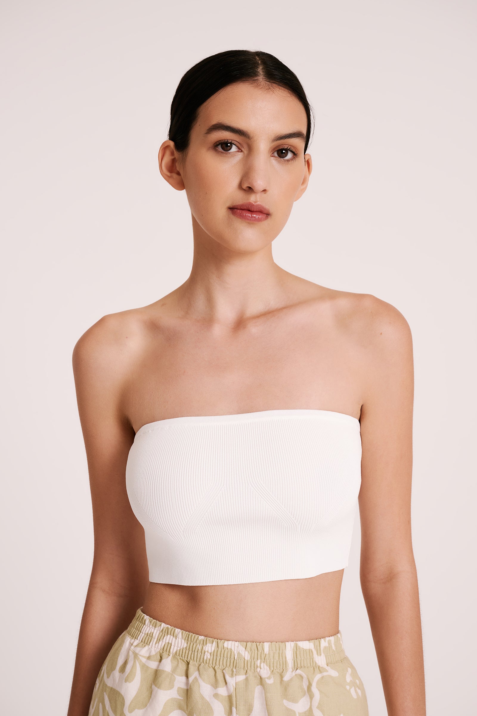 Manu Knit Bandeau Salt 