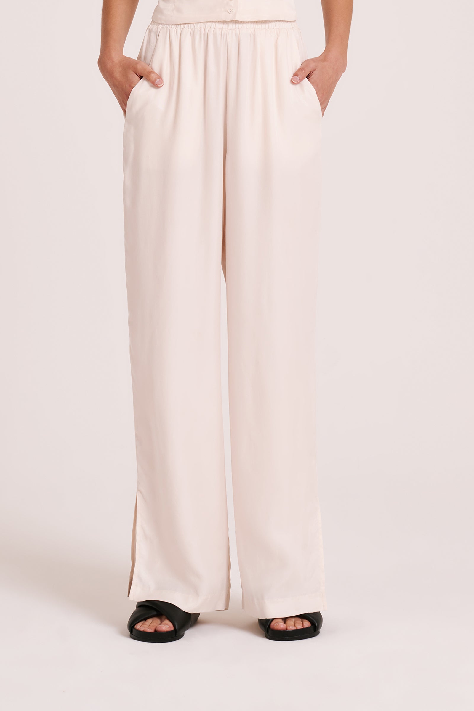 Dara Cupro Pant Cloud 