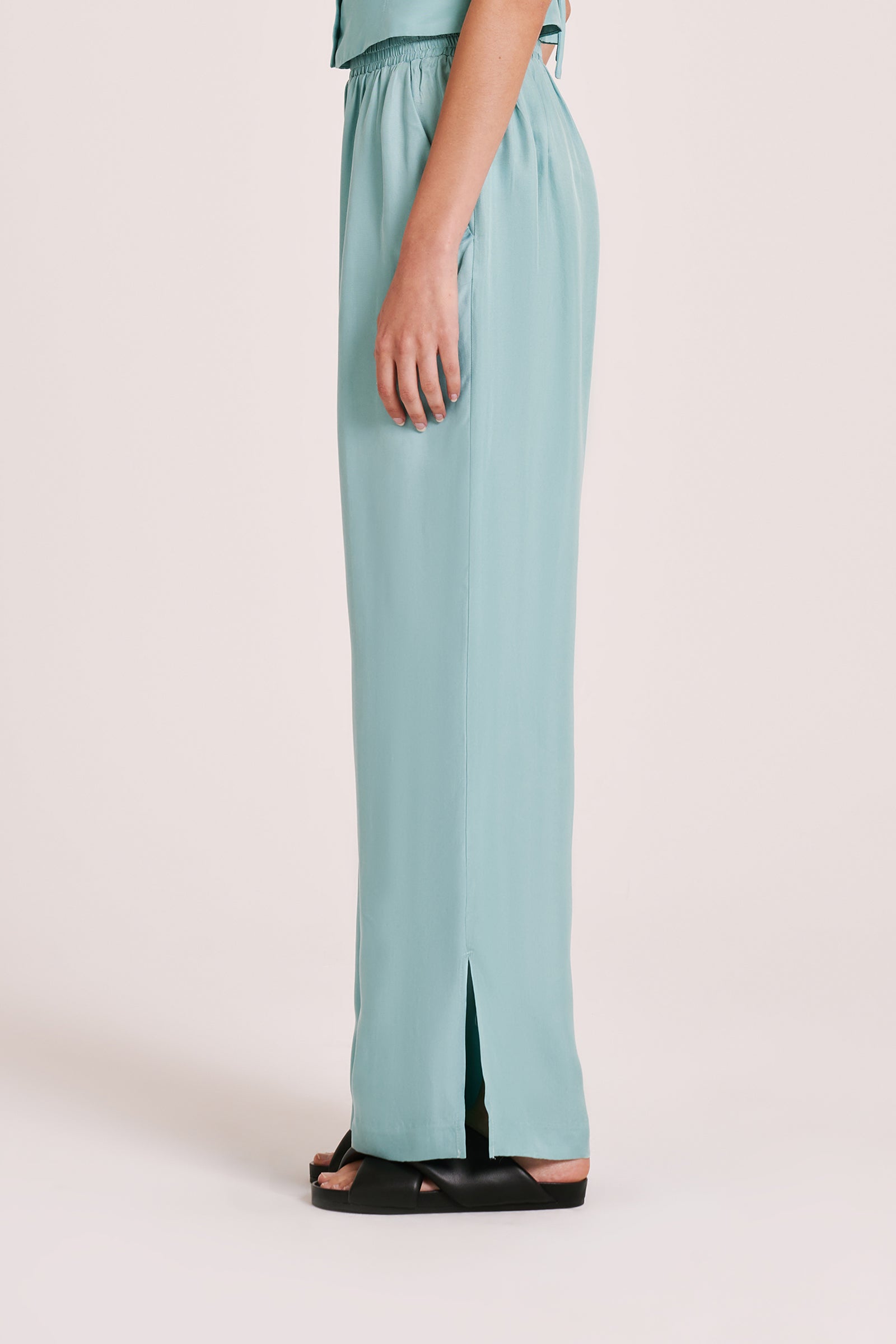 Dara Cupro Pant Aqua 