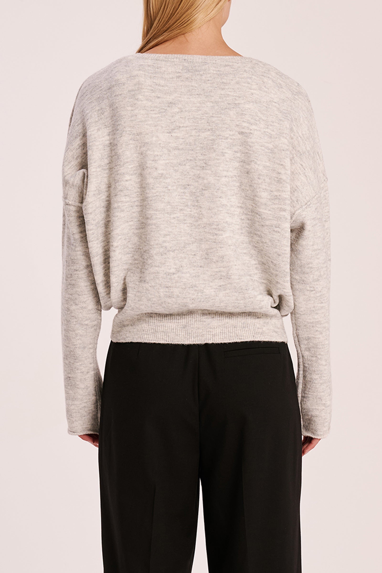 Remy Knit Grey Marle 