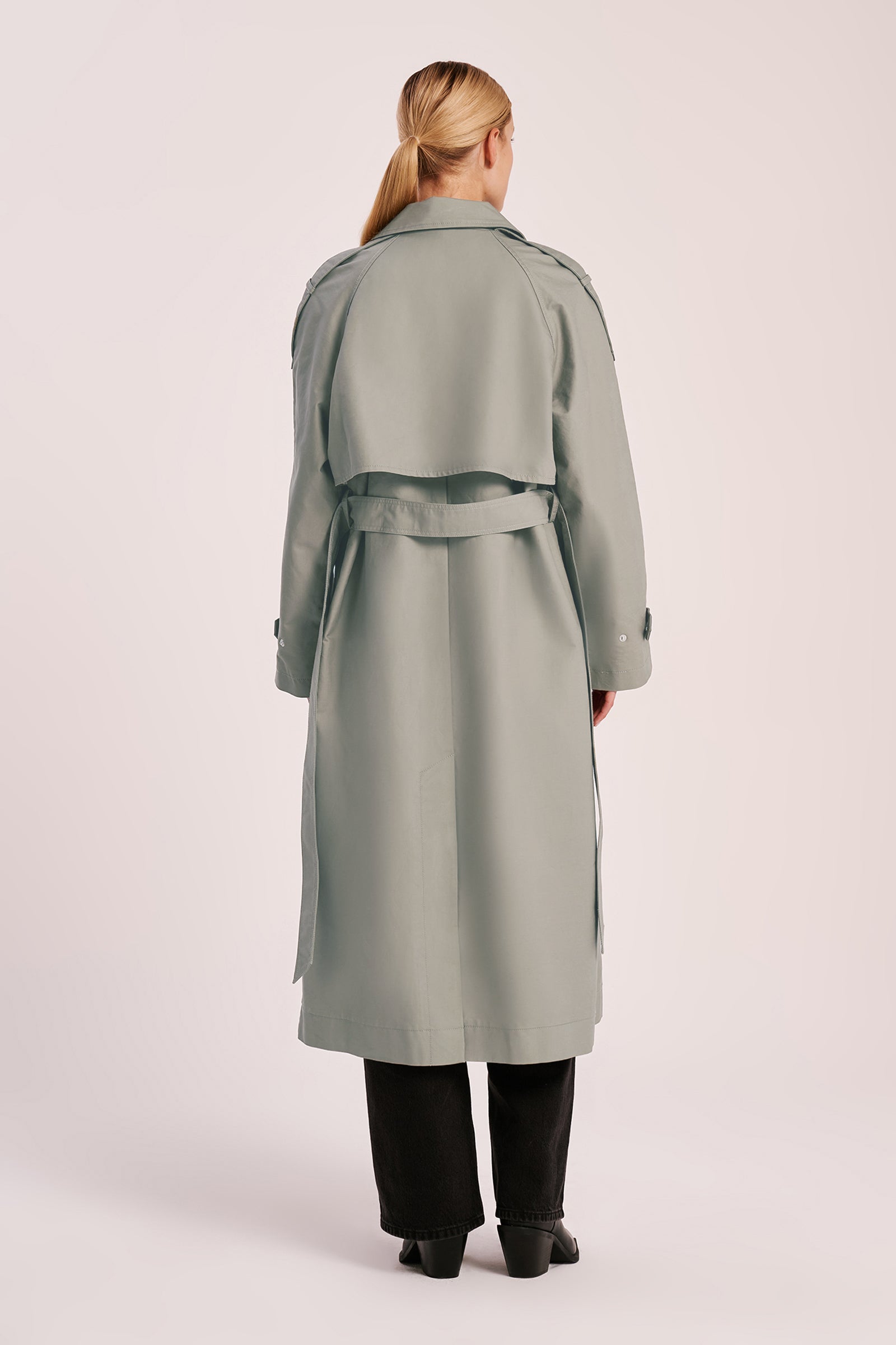 Frieda Trench Pewter 