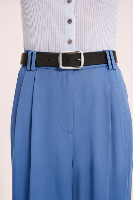 Classic Leather Belt Black 