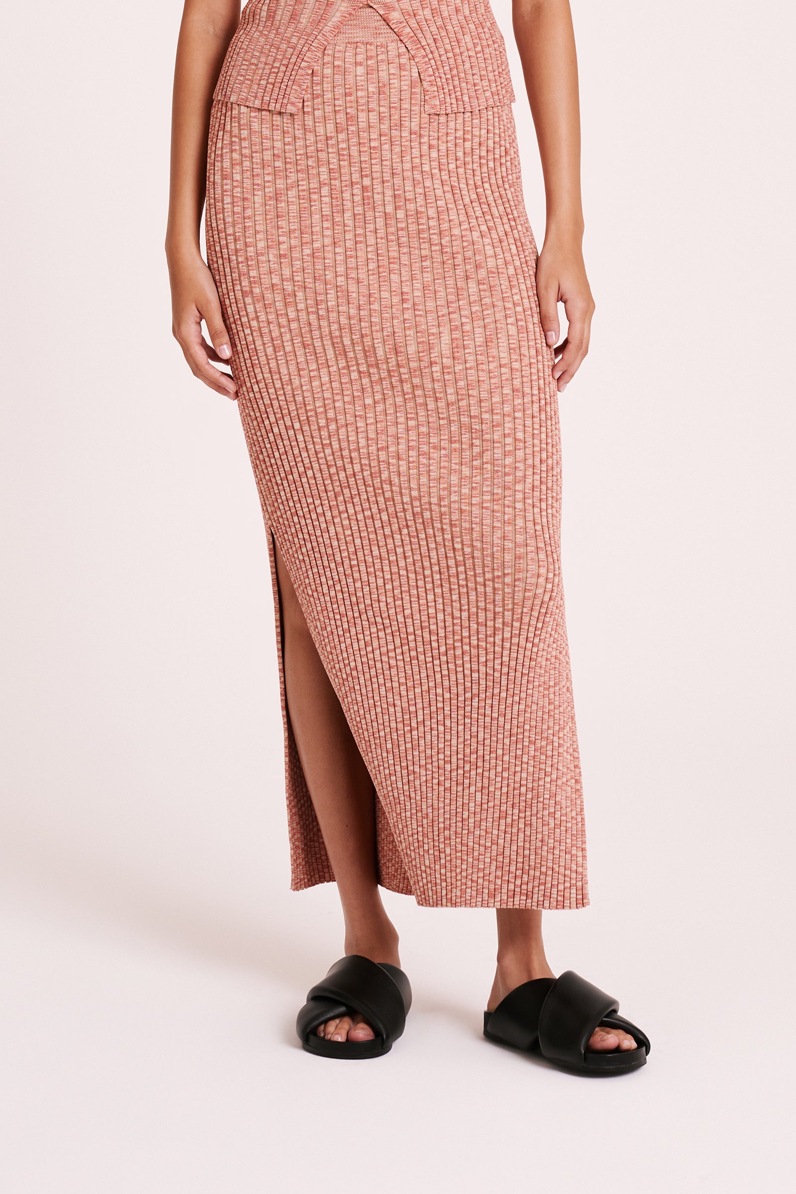 Farah Knit Skirt Sherbert 