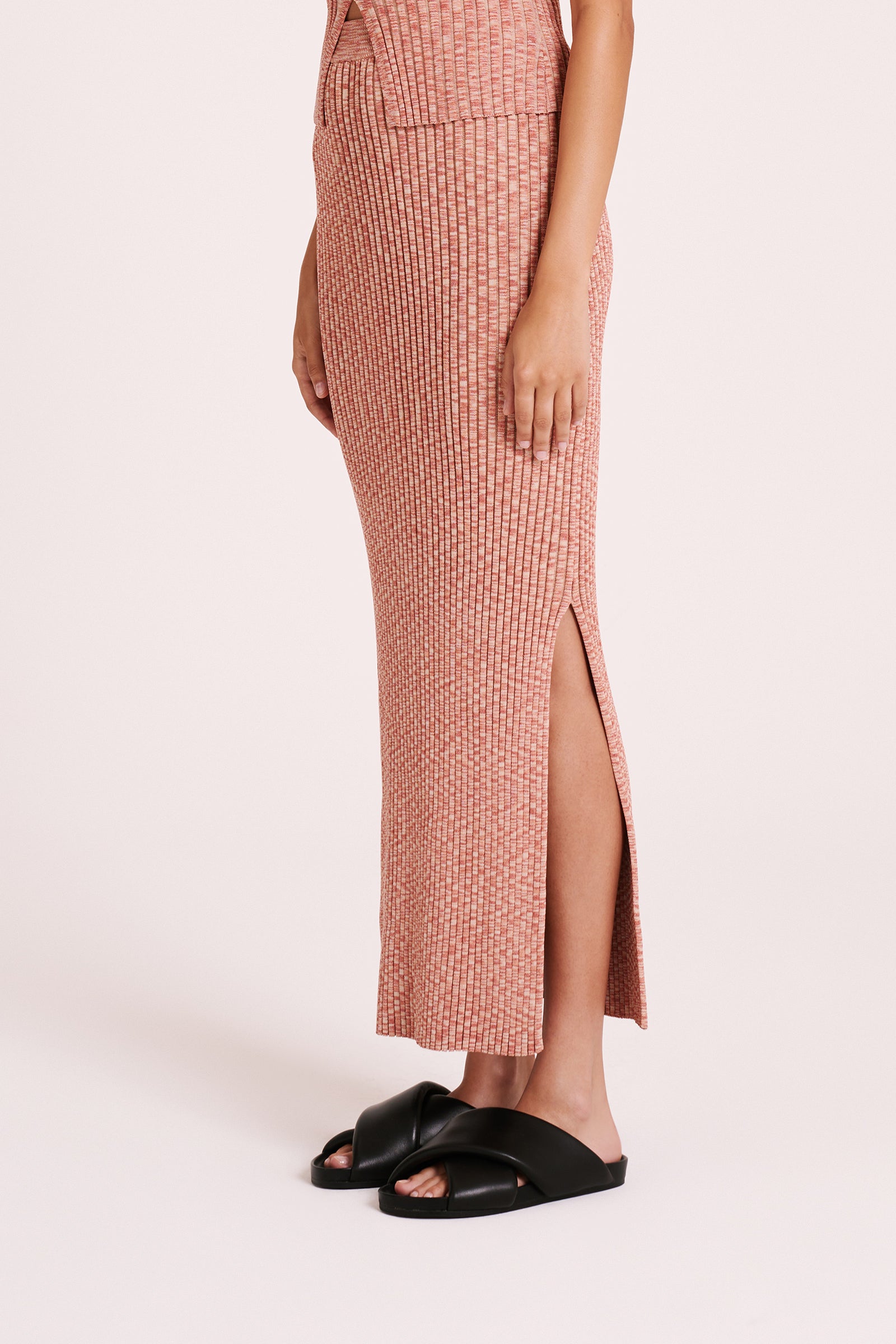Farah Knit Skirt Sherbert 