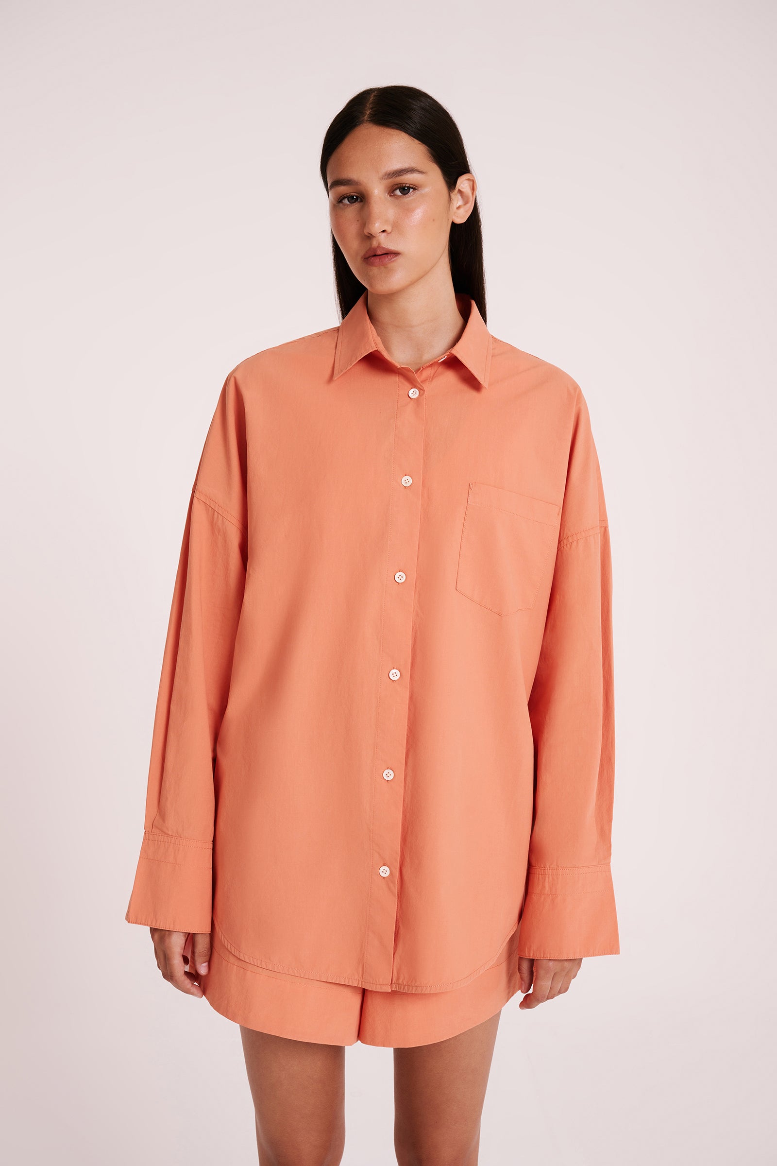 Sigrid Poplin Shirt Watermelon 