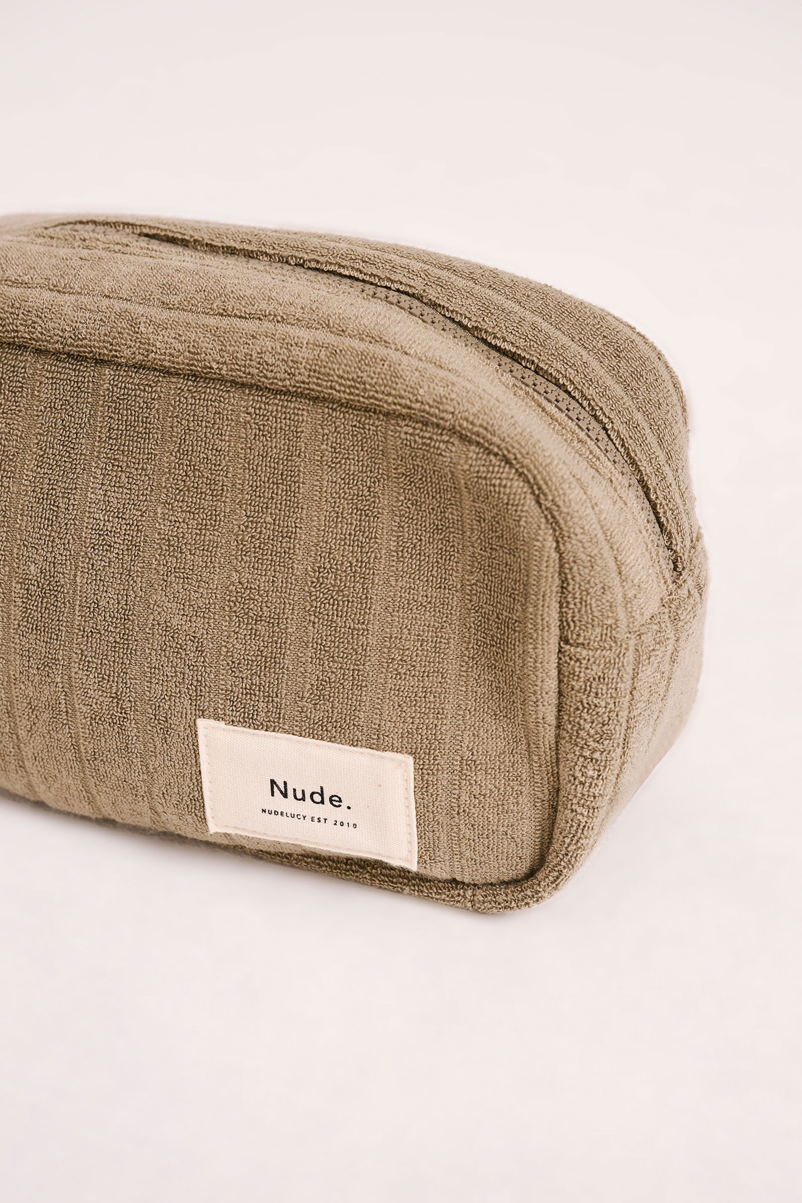 Terry Cosmetic Bag Olive 