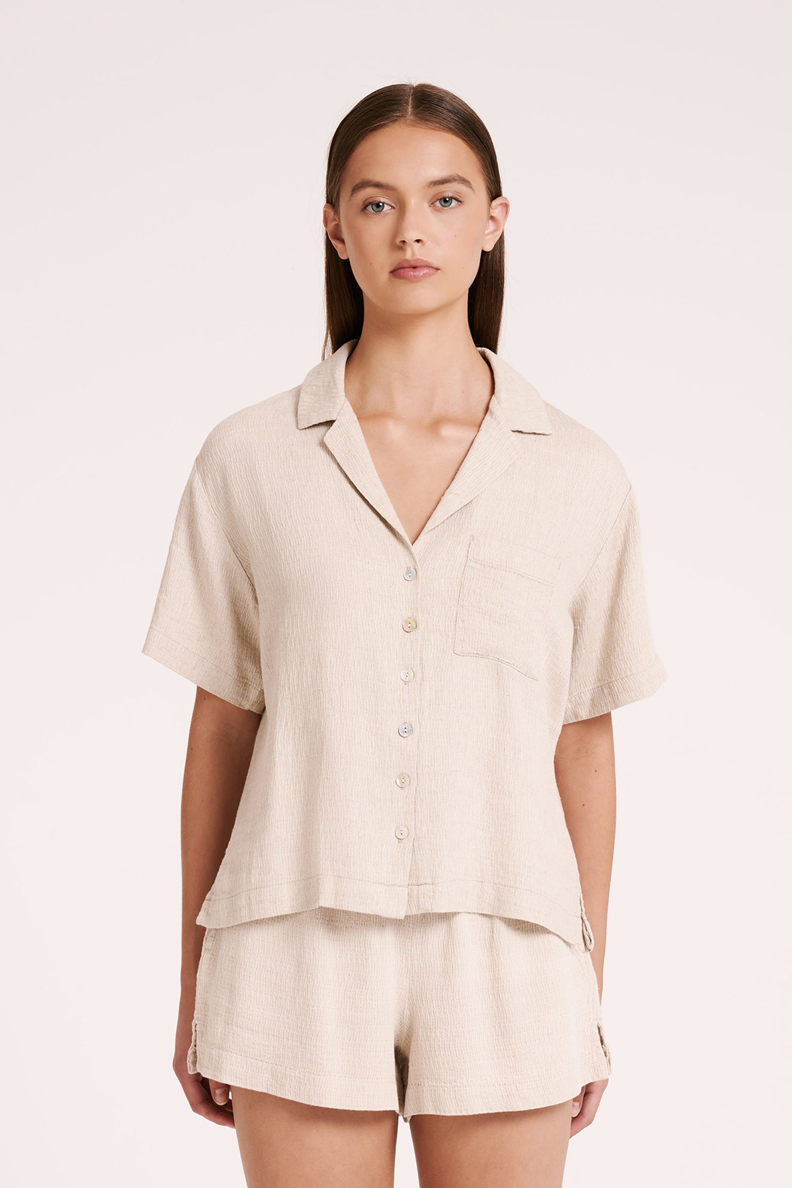 Ryia Shirt Oat 
