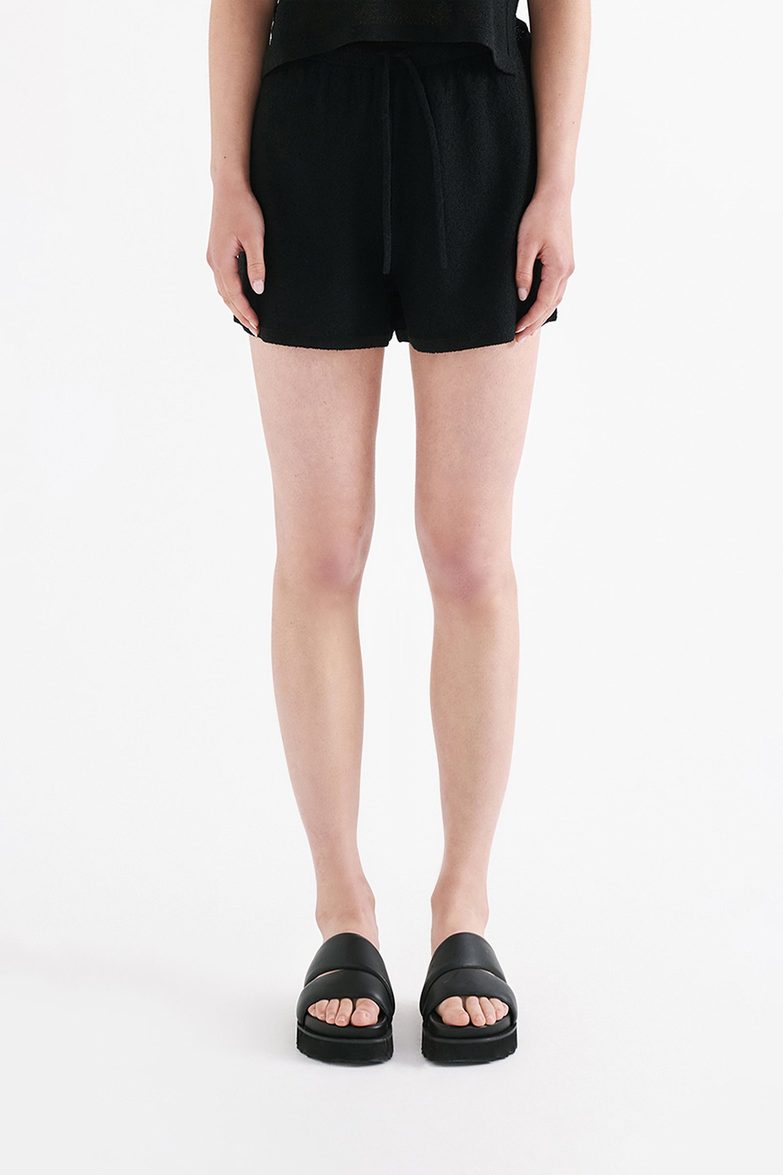 Zosia Knit Short Black 