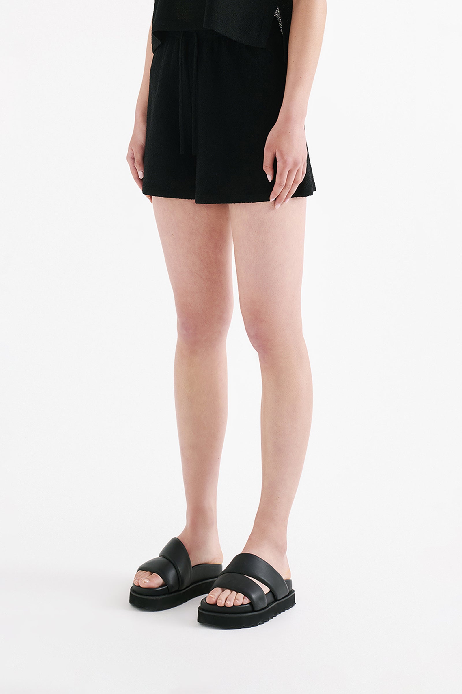 Zosia Knit Short Black 